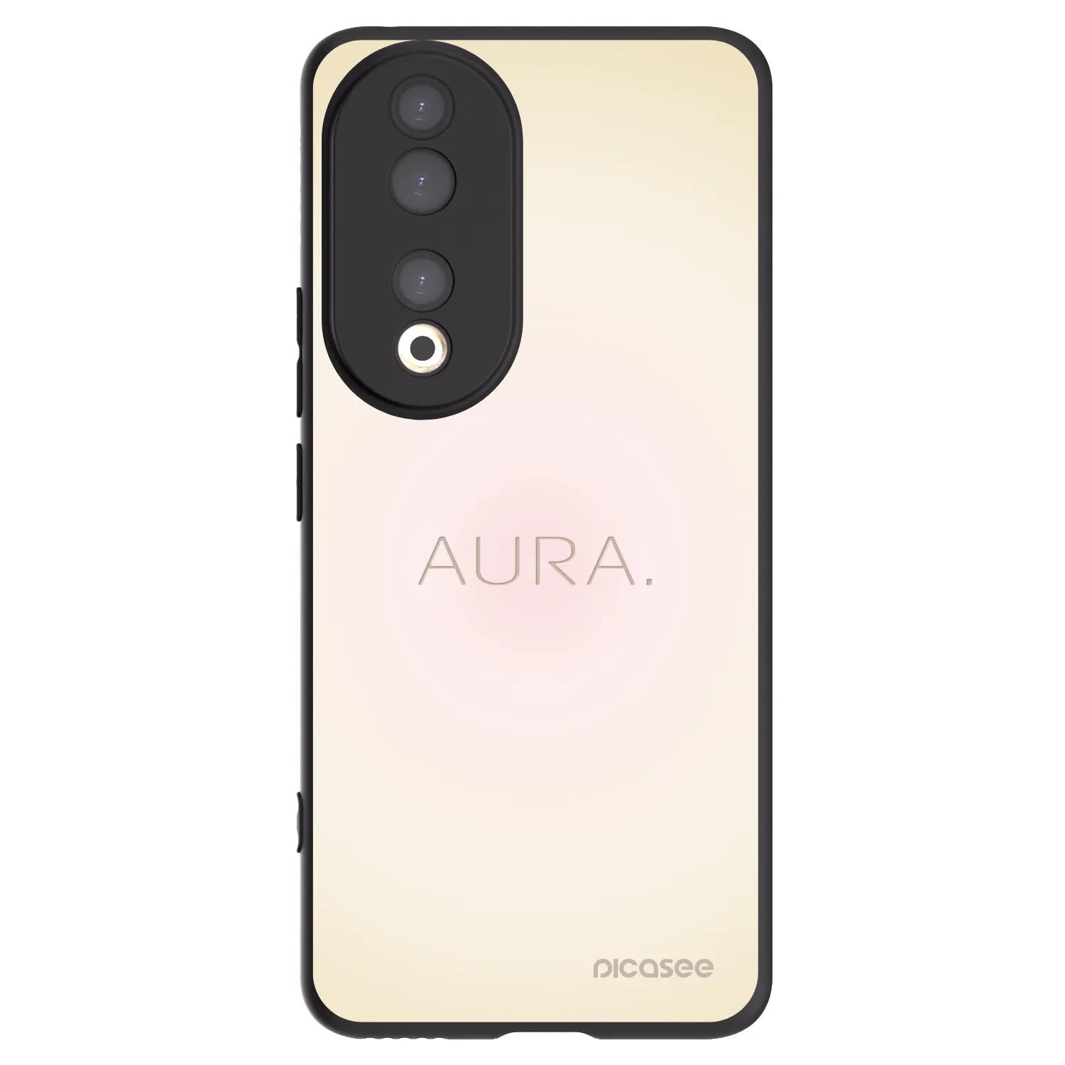 Silikónový čierny obal pre Honor 90 5G - Aura