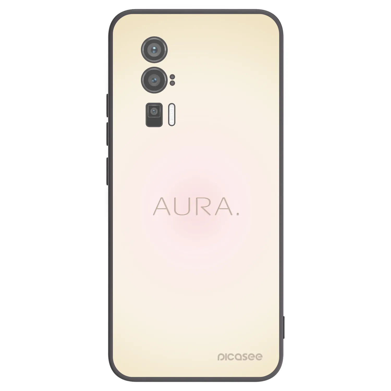 Picasee silikónový čierny obal pre Xiaomi Poco F5 Pro 5G - Aura