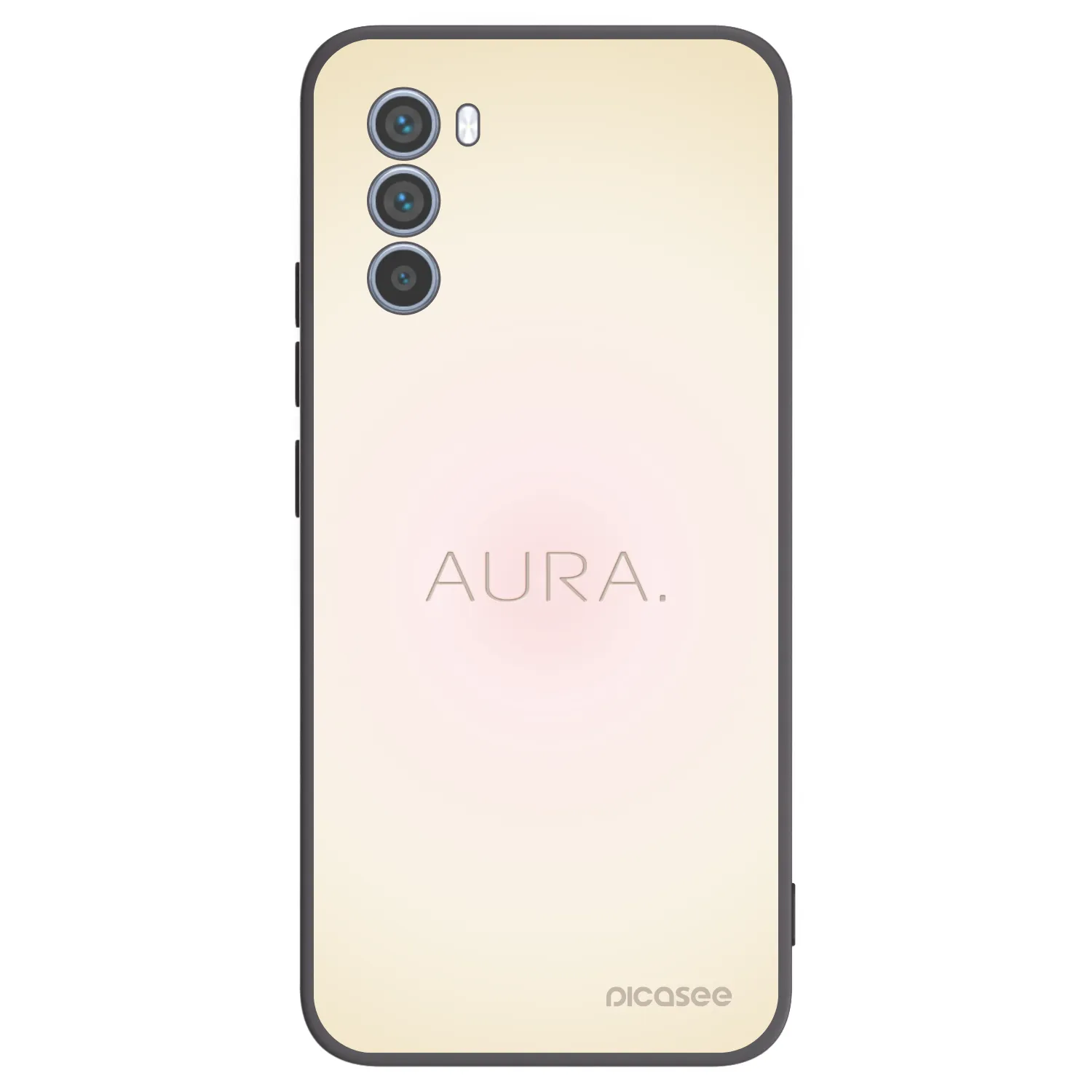 Picasee silikónový čierny obal pre Motorola Moto G62 - Aura