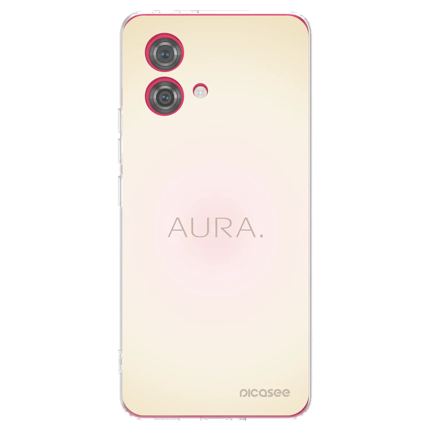 Silikónový prehľadný obal pre Motorola Moto G84 5G - Aura