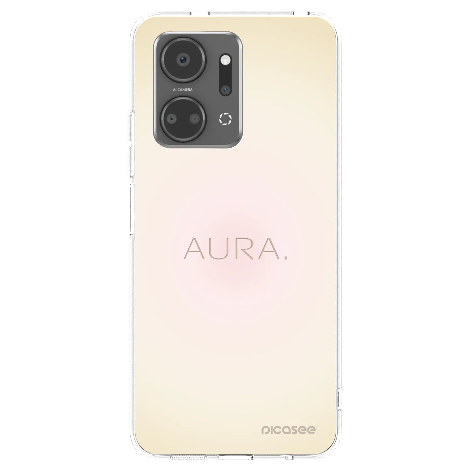 Picasee silikónový prehľadný obal pre Honor X7a - Aura