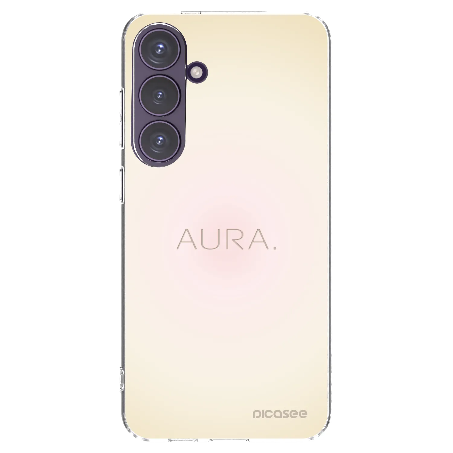 Picasee silikónový prehľadný obal pre Samsung Galaxy S24+ S926B 5G - Aura