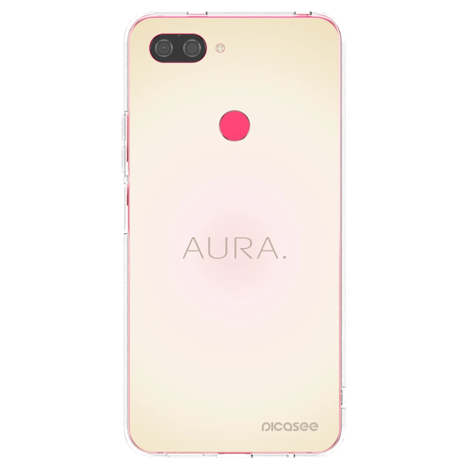 Silikónový prehľadný obal pre Xiaomi Mi 8 Lite - Aura