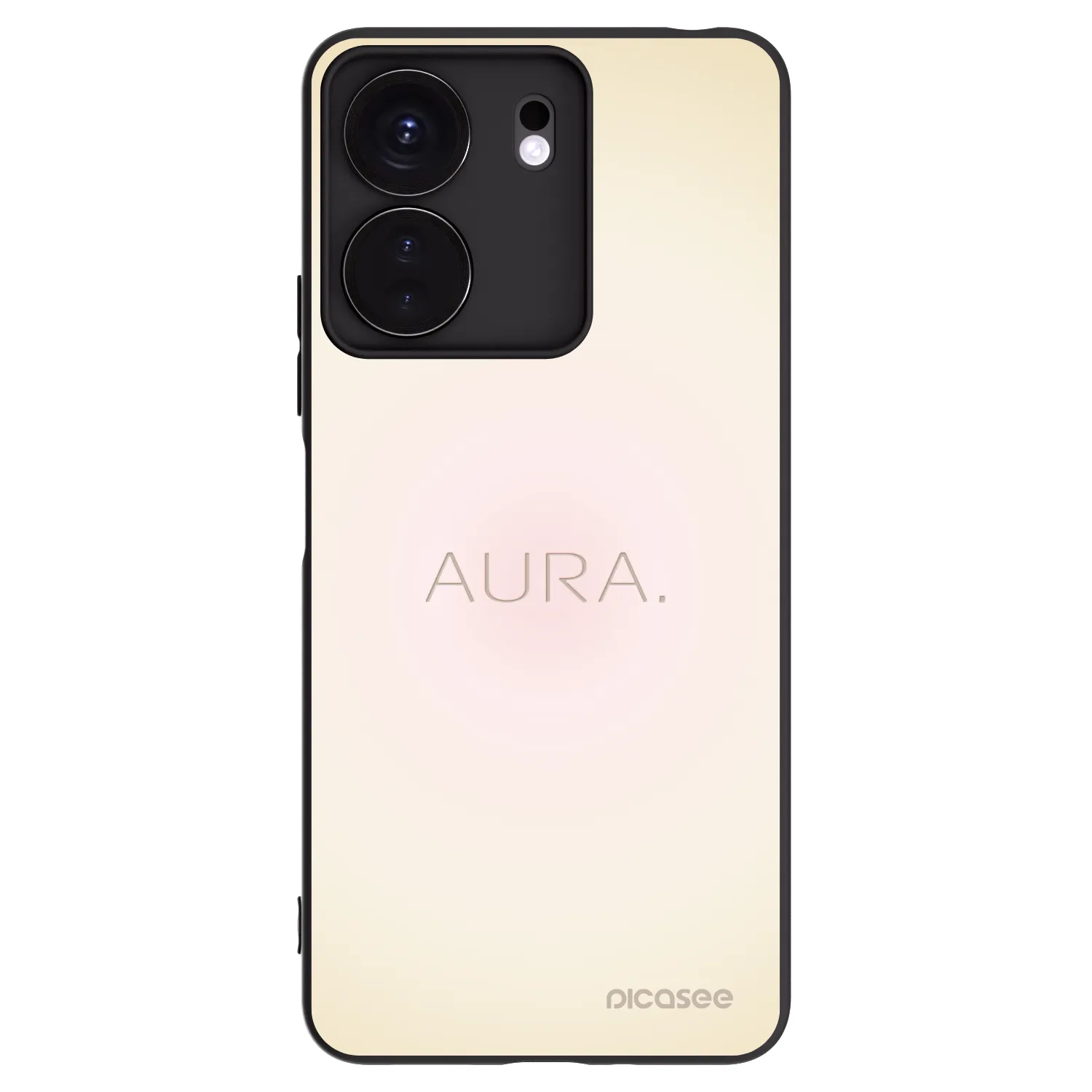 Silikónový čierny obal pre Xiaomi Redmi 13C 4G - Aura