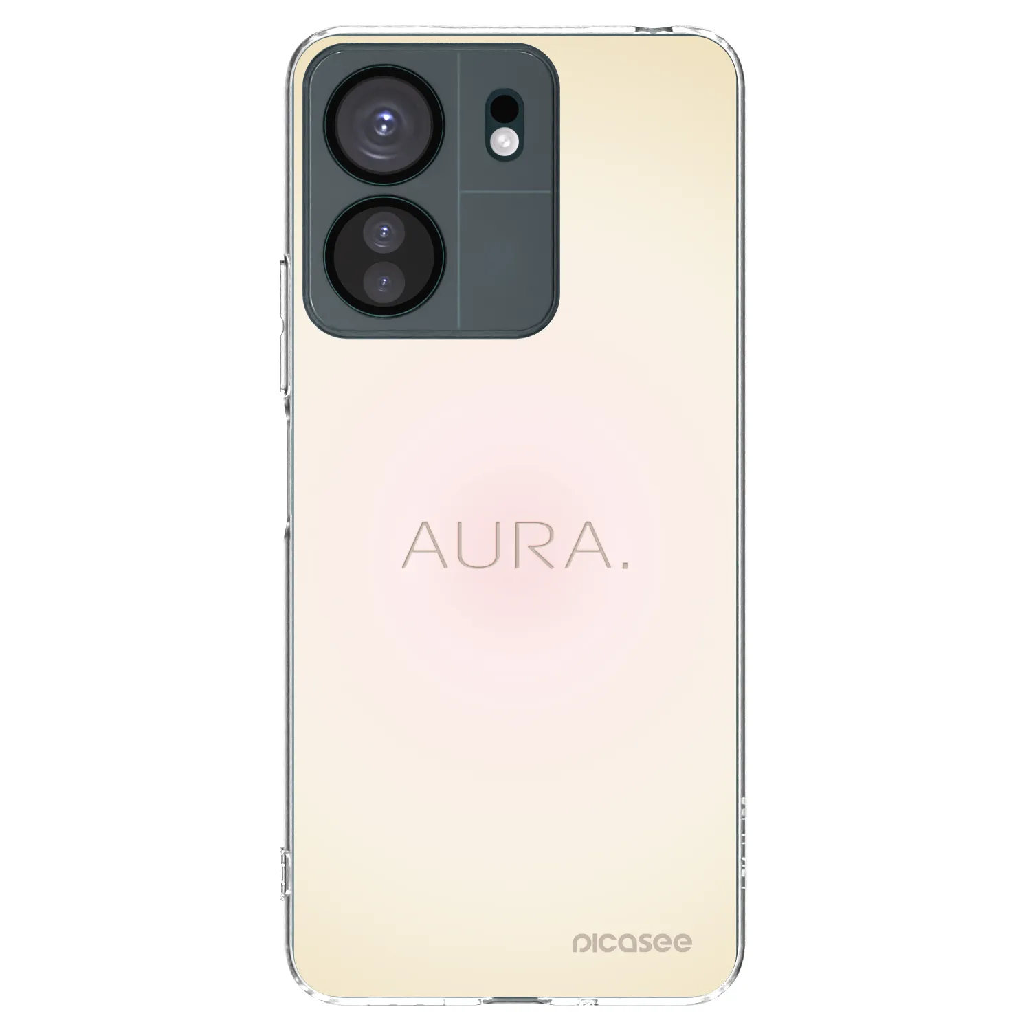Picasee silikónový prehľadný obal pre Xiaomi Redmi 13C 4G - Aura