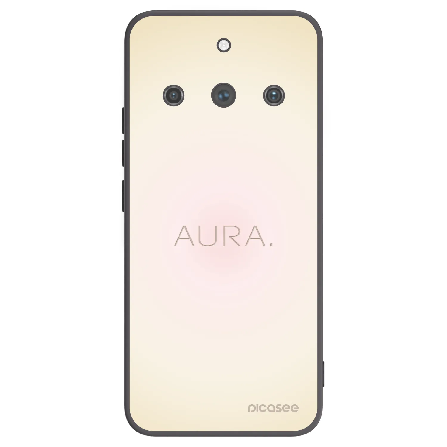 Picasee silikónový čierny obal pre Realme 11 Pro+ - Aura