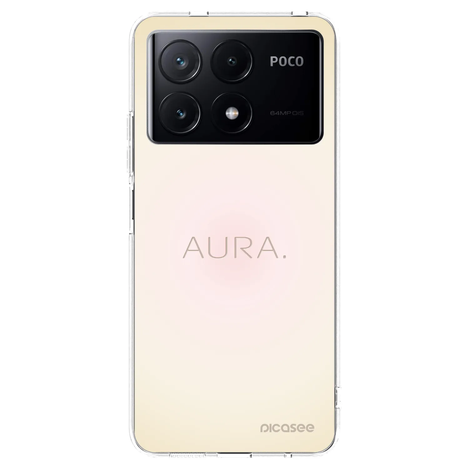 Silikónový prehľadný obal pre Xiaomi Poco X6 Pro - Aura
