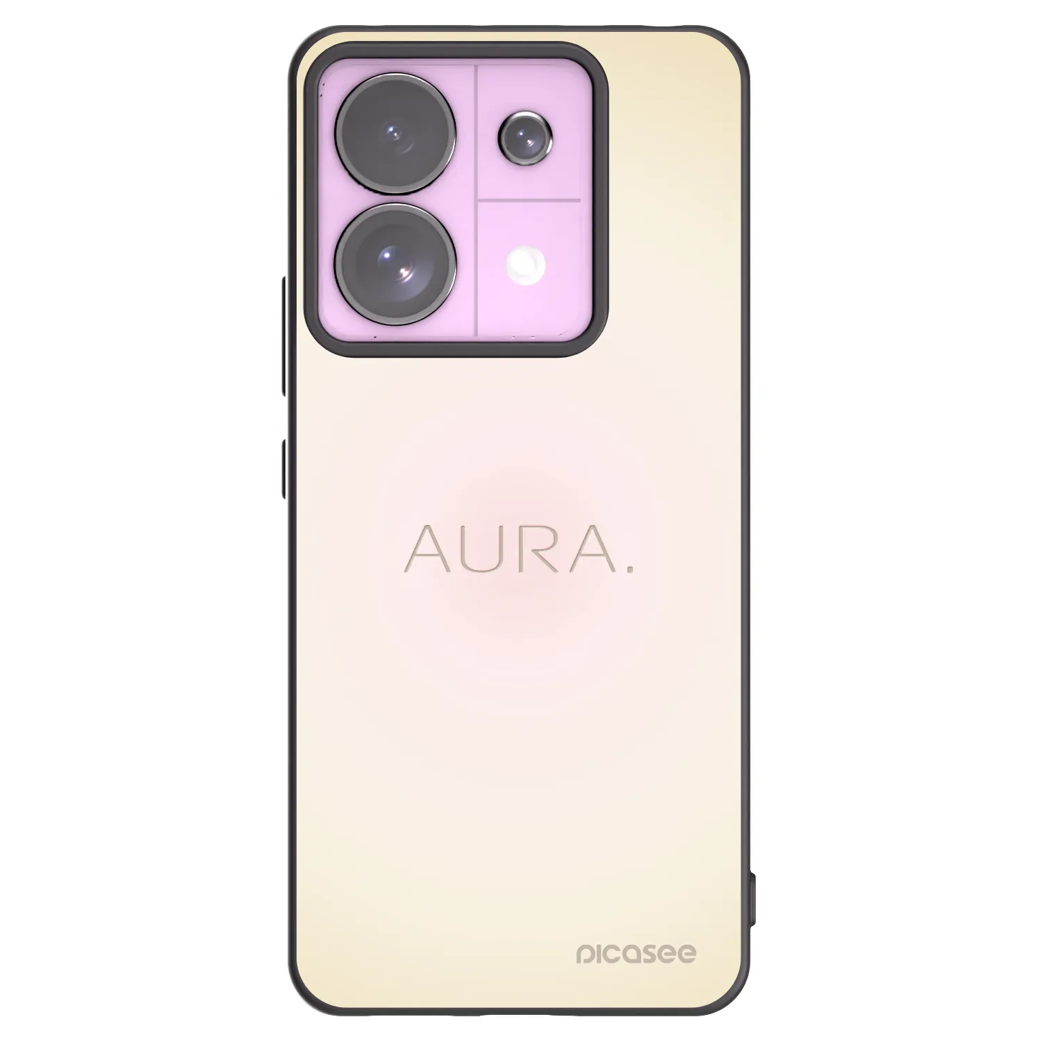 Silikónový čierny obal pre Xiaomi Redmi Note 13 Pro 5G - Aura