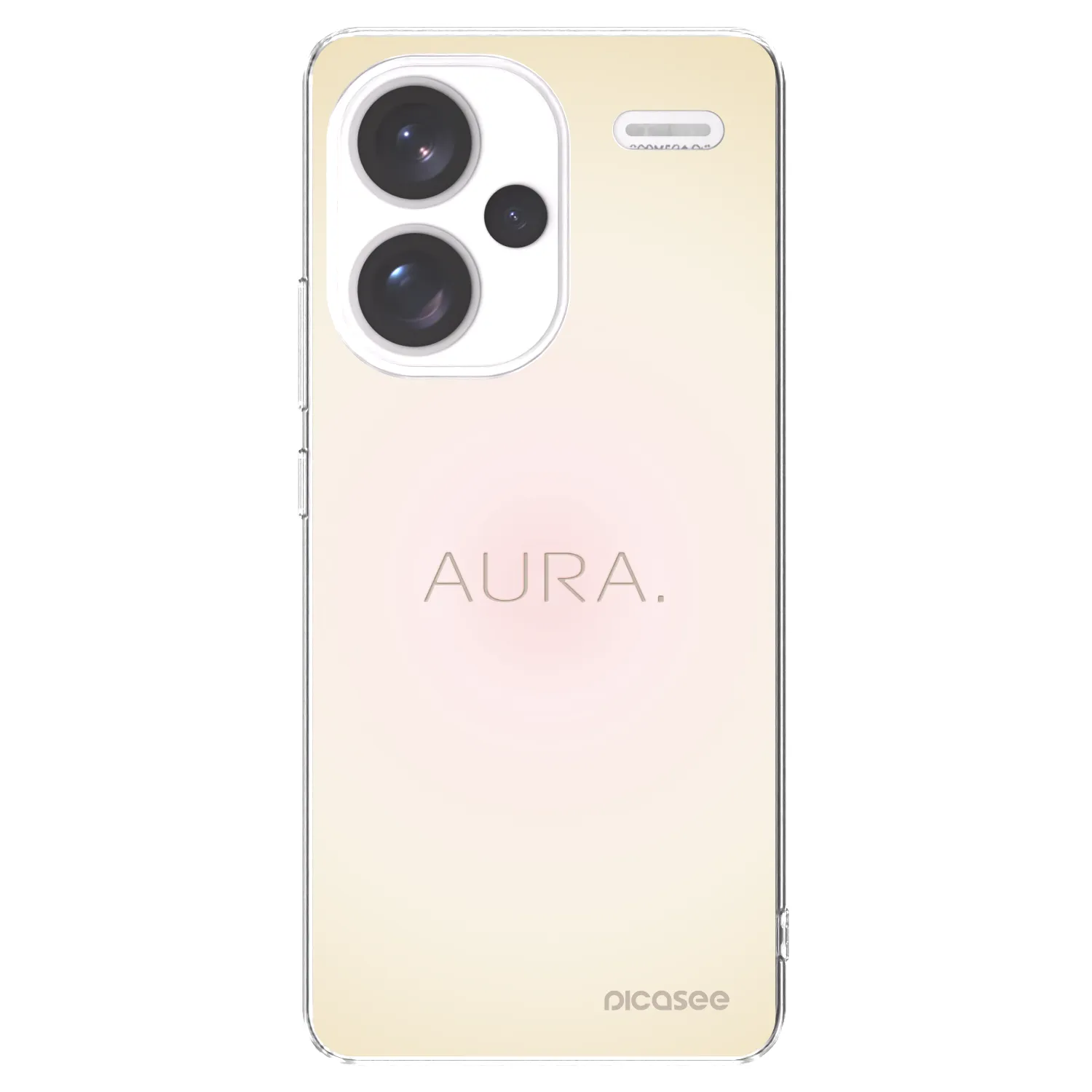 Silikónový prehľadný obal pre Xiaomi Redmi Note 13 Pro+ 5G - Aura