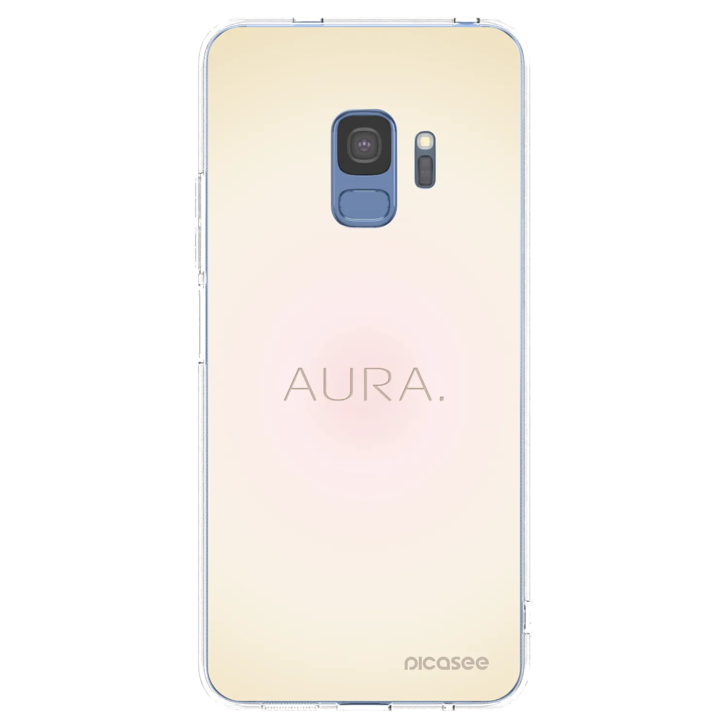 Picasee silikónový prehľadný obal pre Samsung Galaxy S9 G960F - Aura