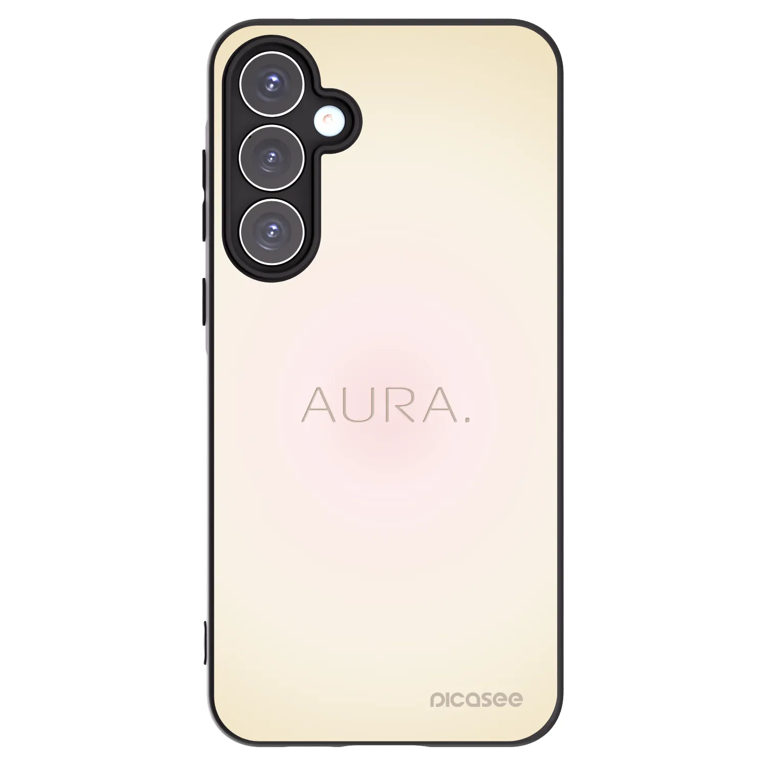 Picasee silikónový čierny obal pre Samsung Galaxy A55 5G A556B - Aura