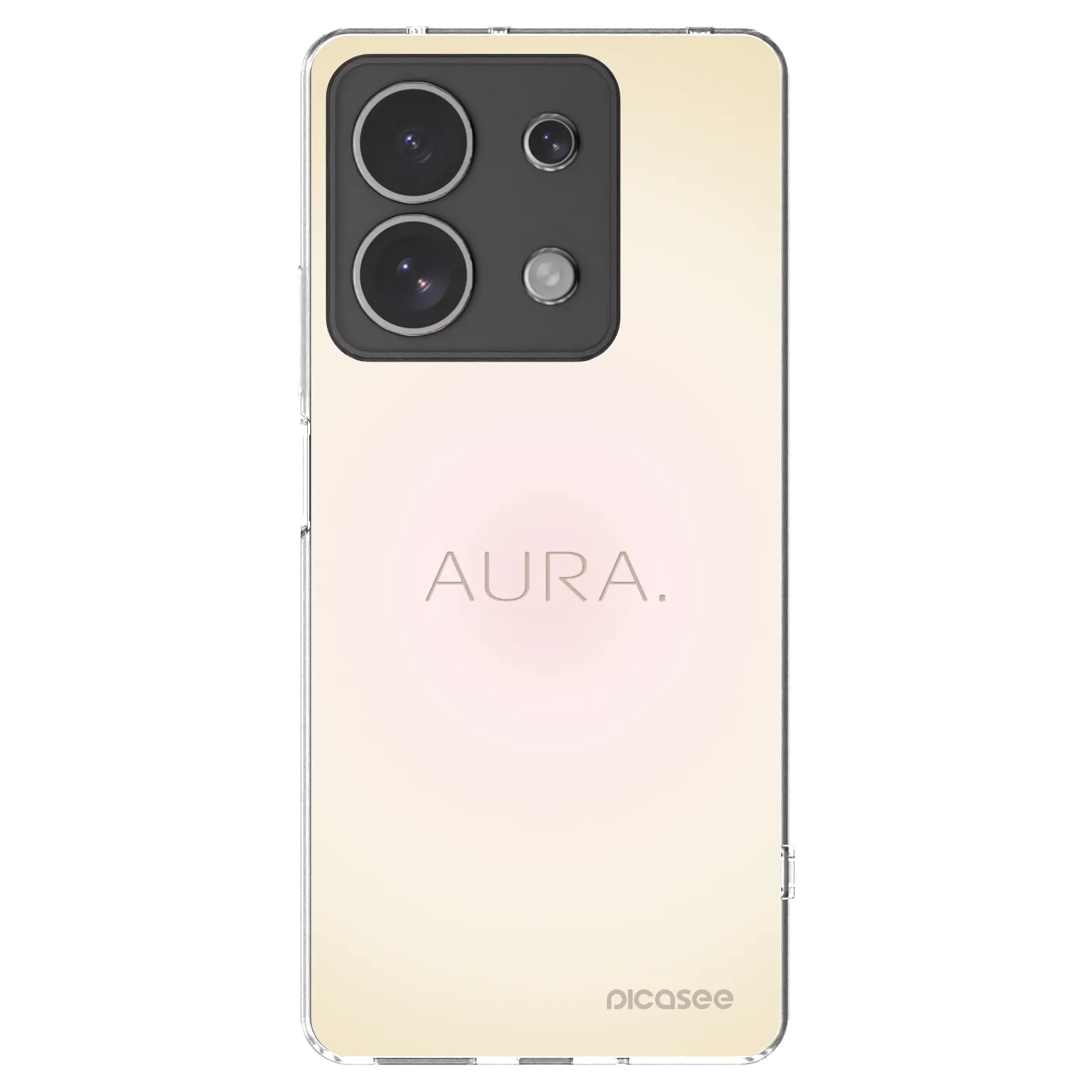 Silikónový prehľadný obal pre Xiaomi Redmi Note 13 4G - Aura