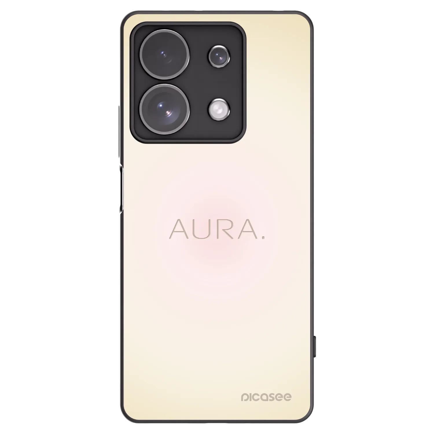 Silikónový čierny obal pre Xiaomi Redmi Note 13 Pro 4G - Aura