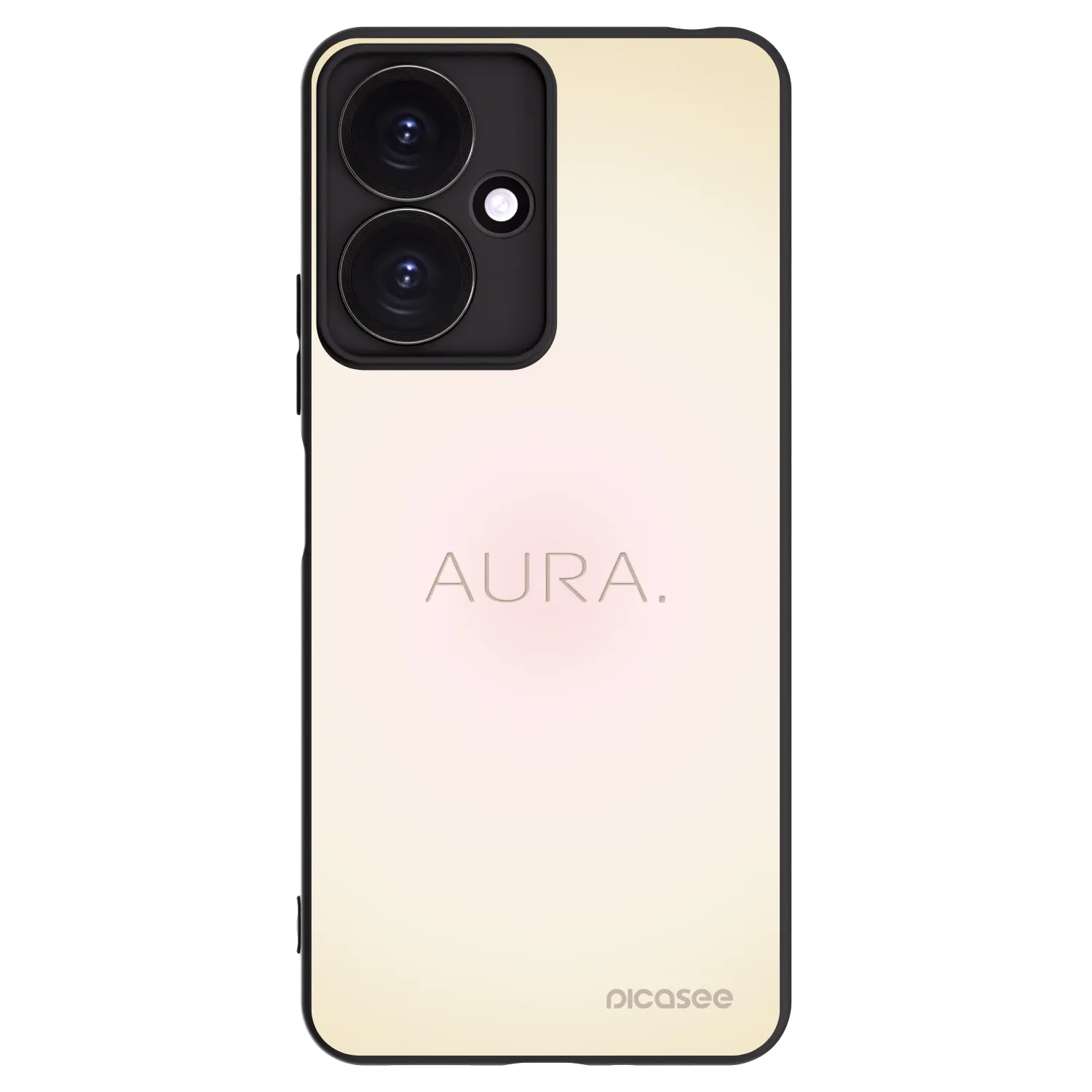 Silikónový čierny obal pre Xiaomi Redmi 13C 5G - Aura