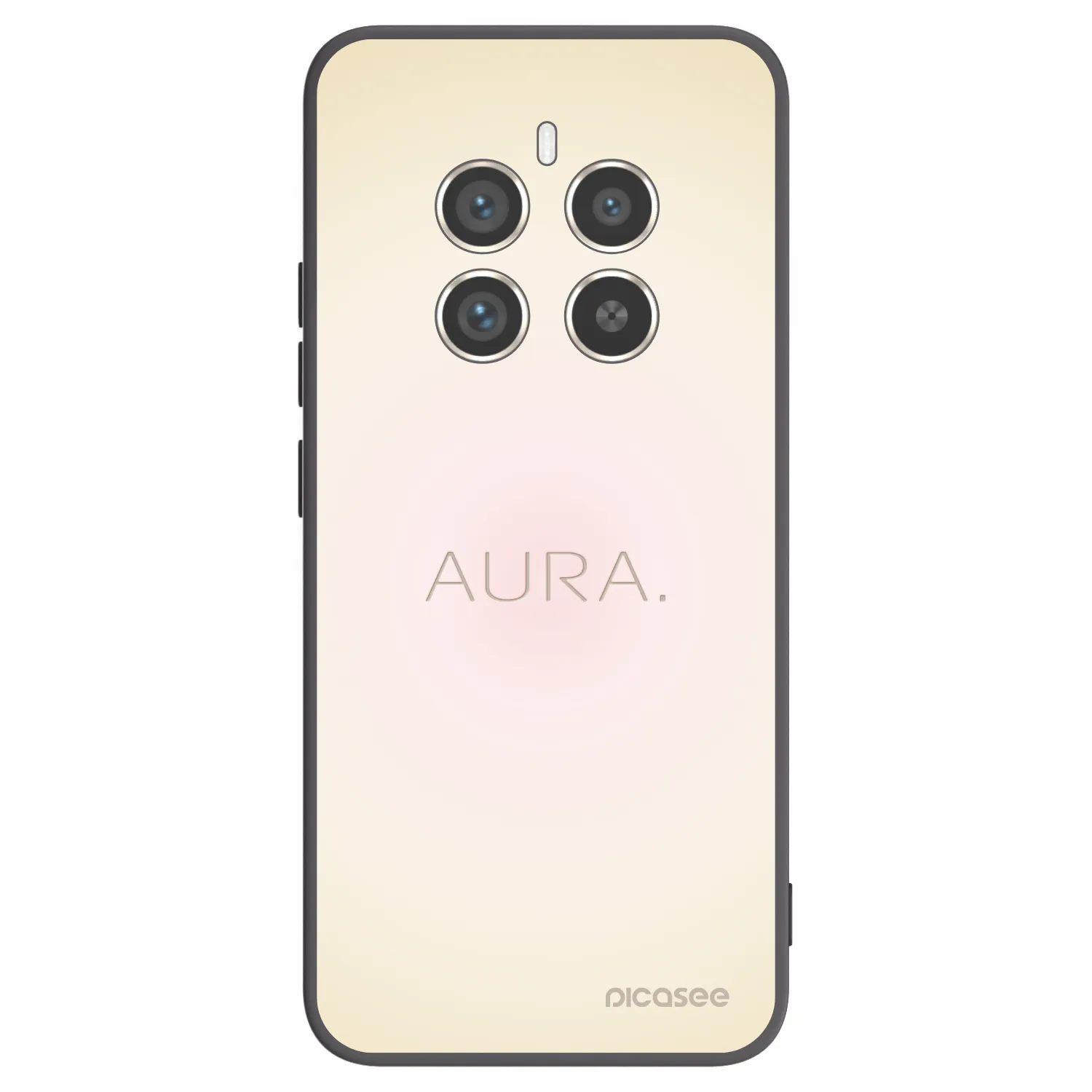 Picasee silikónový čierny obal pre Realme 12 Pro 5G - Aura