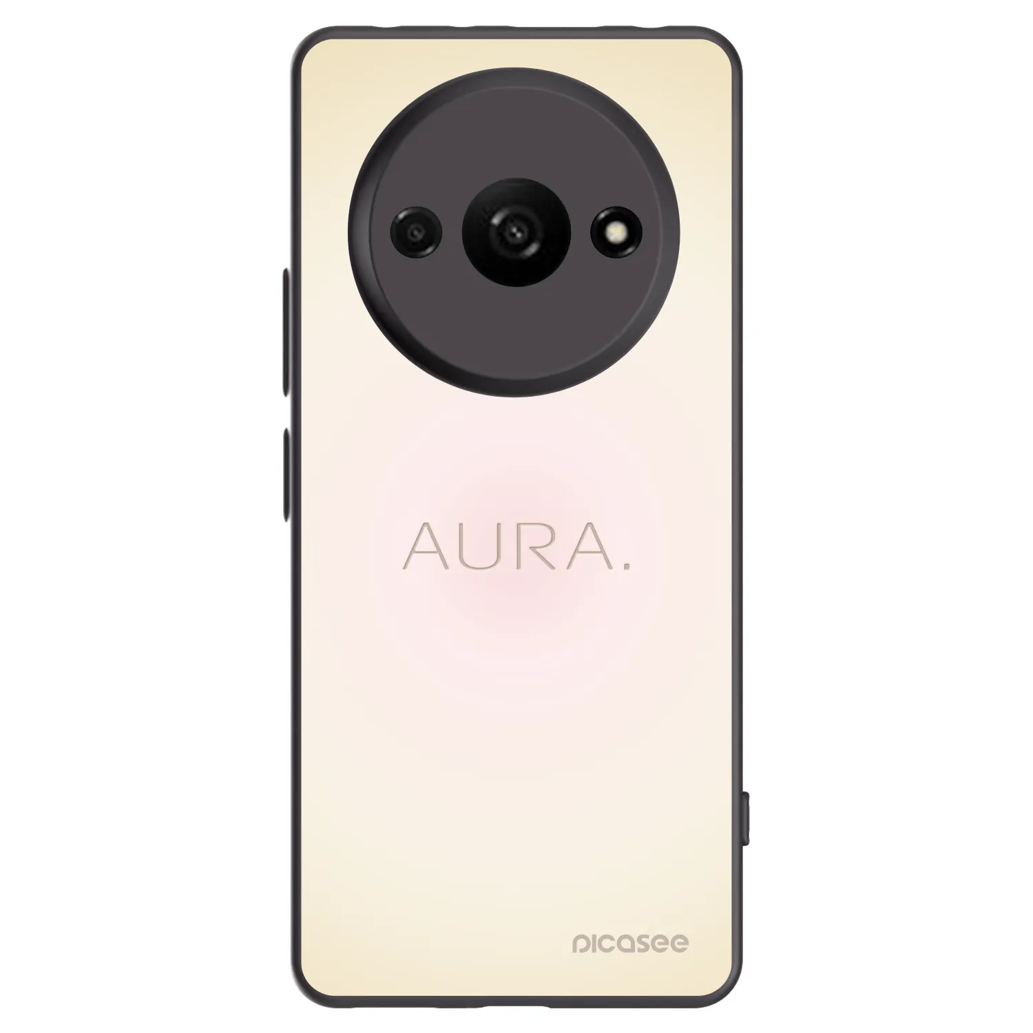 Silikónový čierny obal pre Xiaomi Redmi A3 - Aura