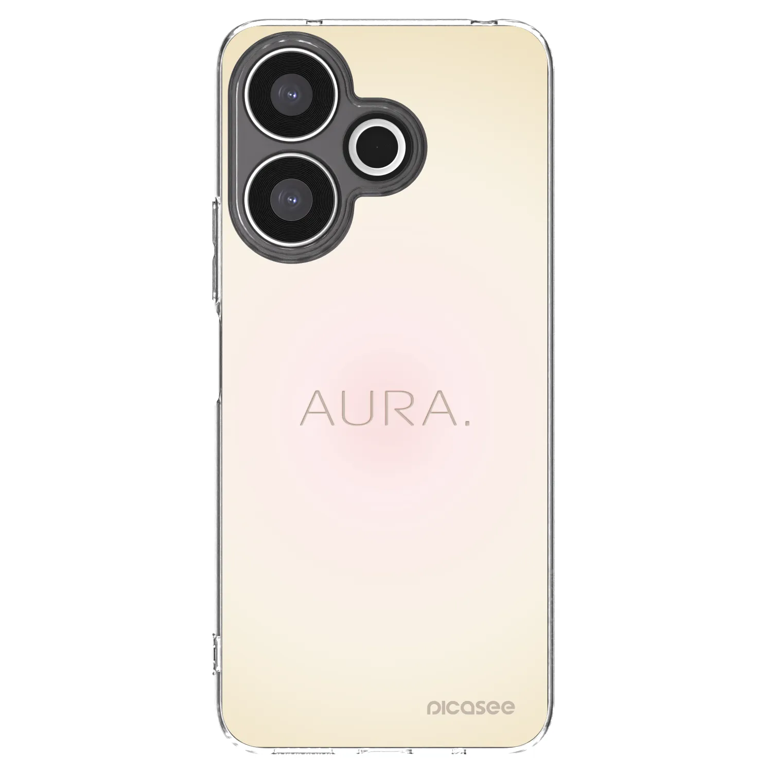 Silikónový prehľadný obal pre Xiaomi Redmi 13 4G - Aura