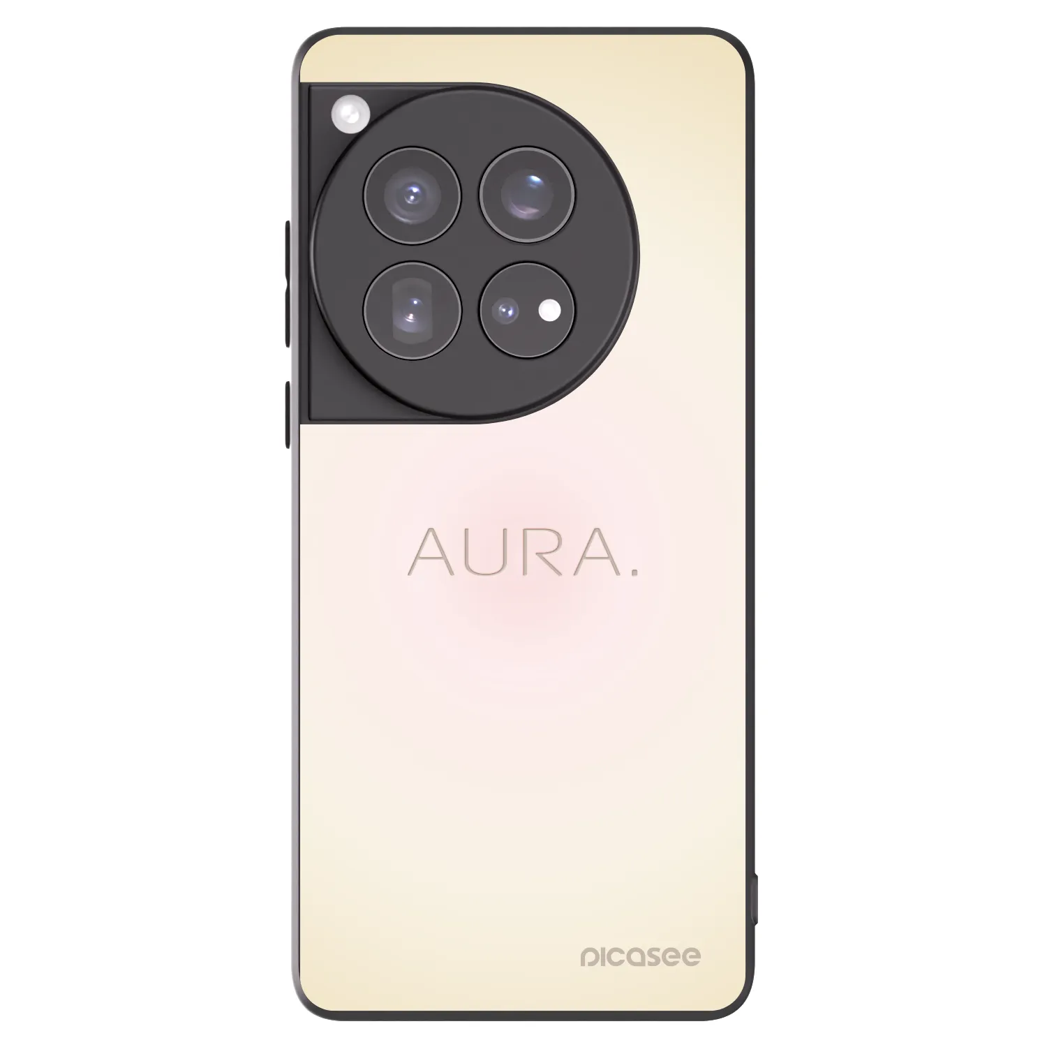 Silikónový čierny obal pre OnePlus 12 5G - Aura