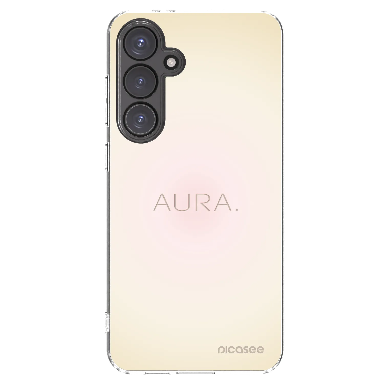 Picasee silikónový prehľadný obal pre Samsung Galaxy S24 FE S721B - Aura