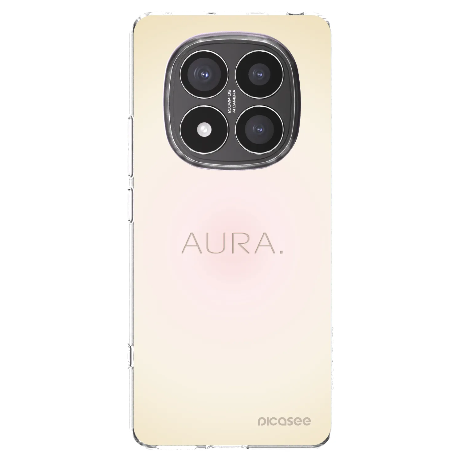 Silikónový prehľadný obal pre Xiaomi Redmi Note 14 Pro+ 5G - Aura