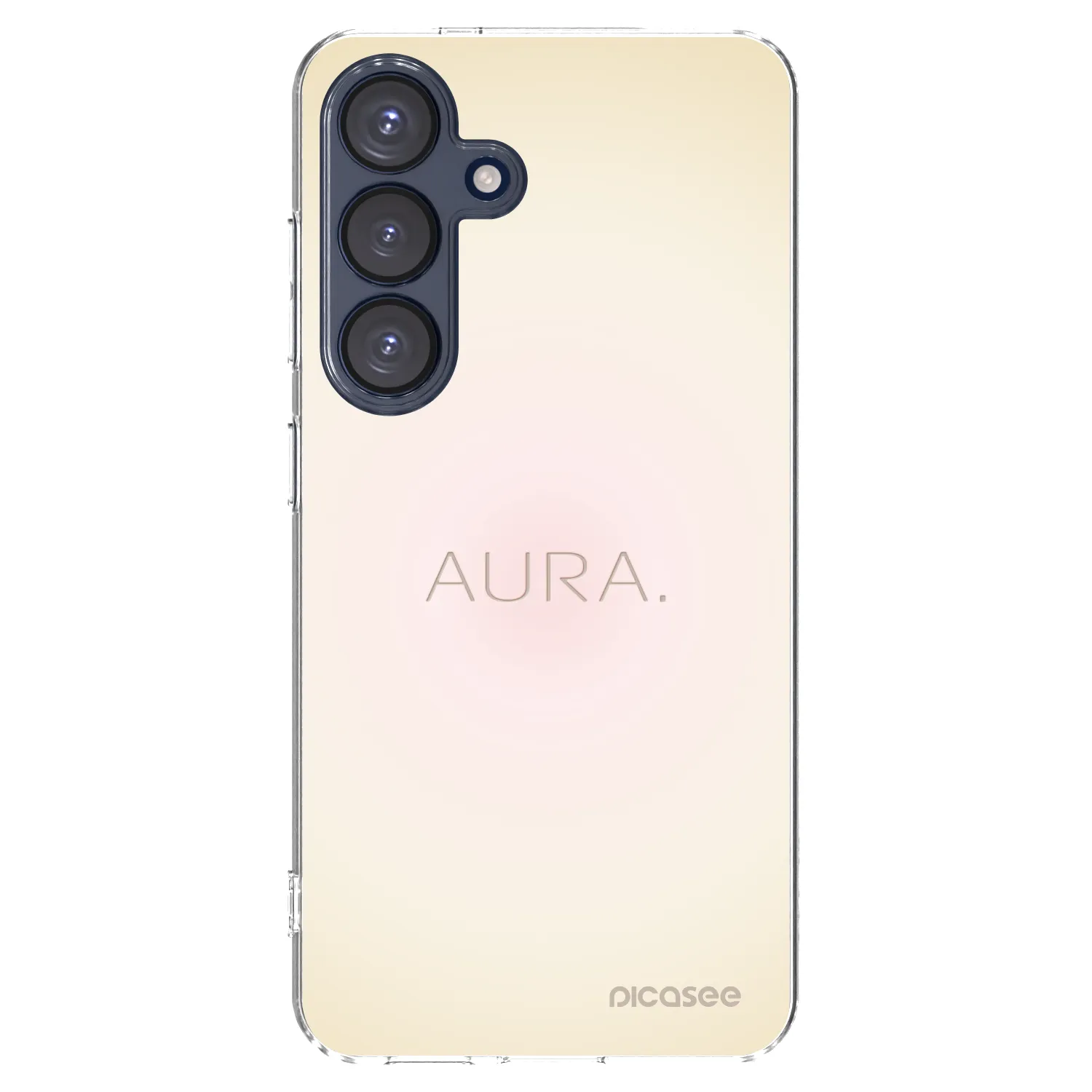 Picasee silikónový prehľadný obal pre Samsung Galaxy S25 5G - Aura
