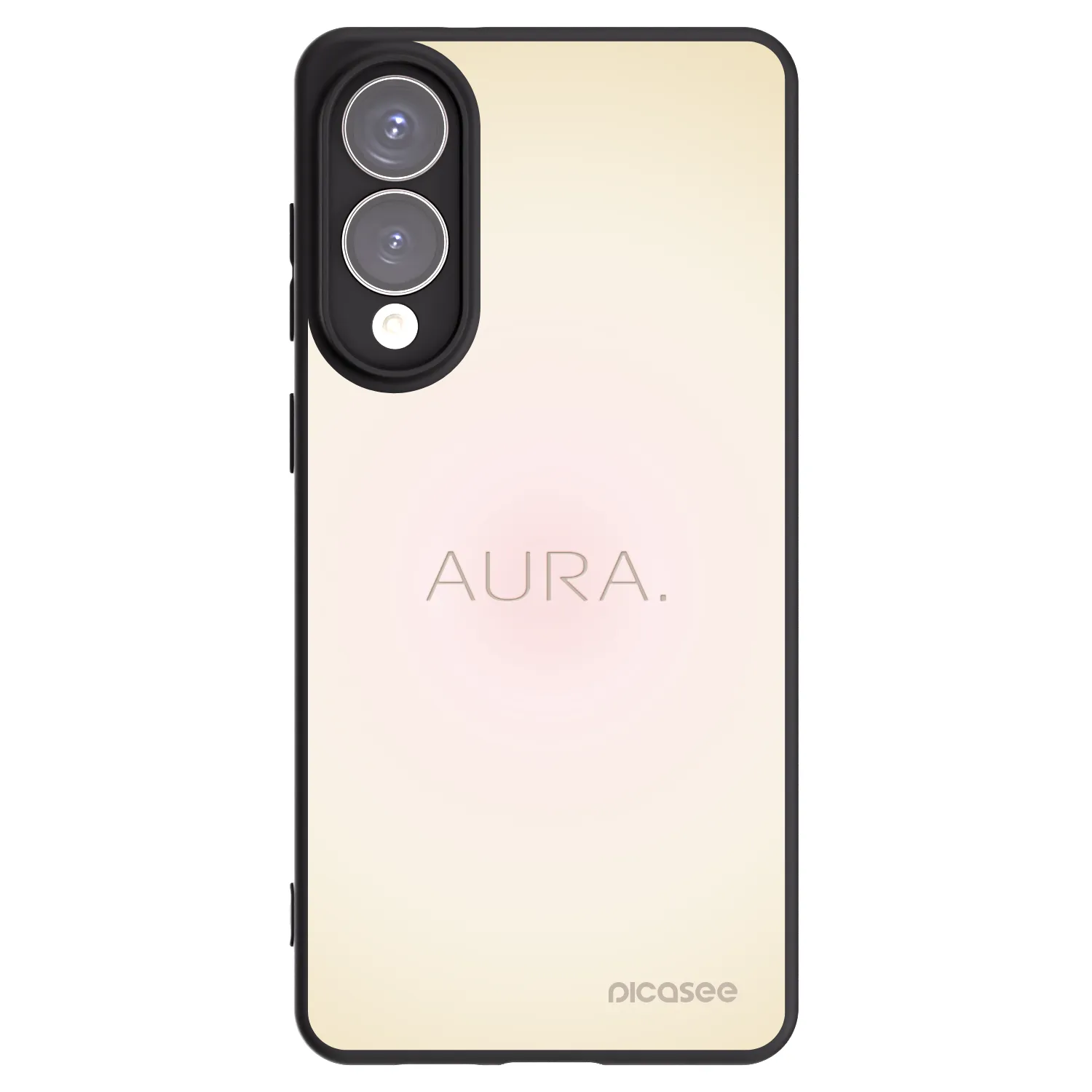 Picasee silikónový čierny obal pre Samsung Galaxy S25 Edge 5G - Aura