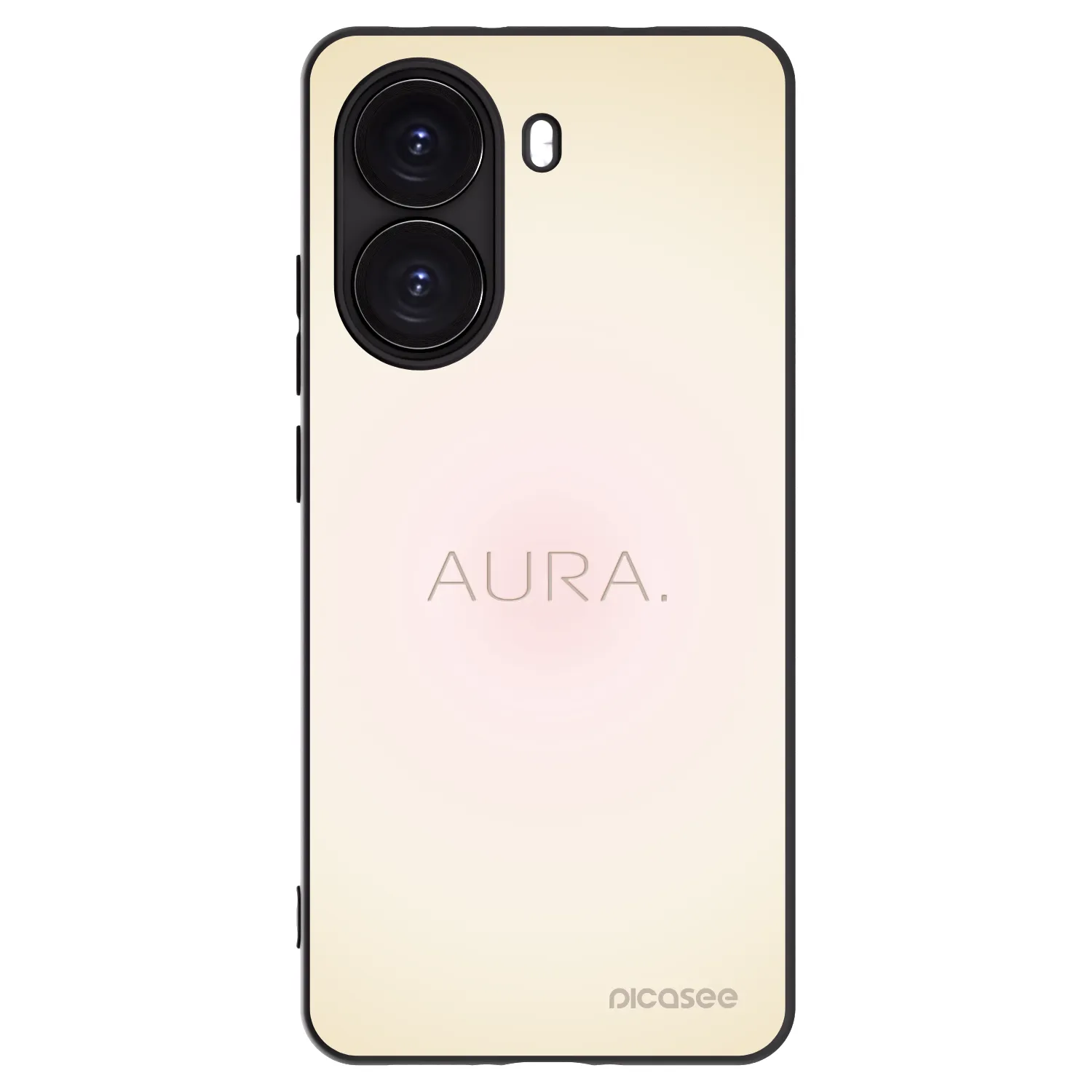 Picasee silikónový čierny obal pre Xiaomi Poco X7 Pro 5G - Aura