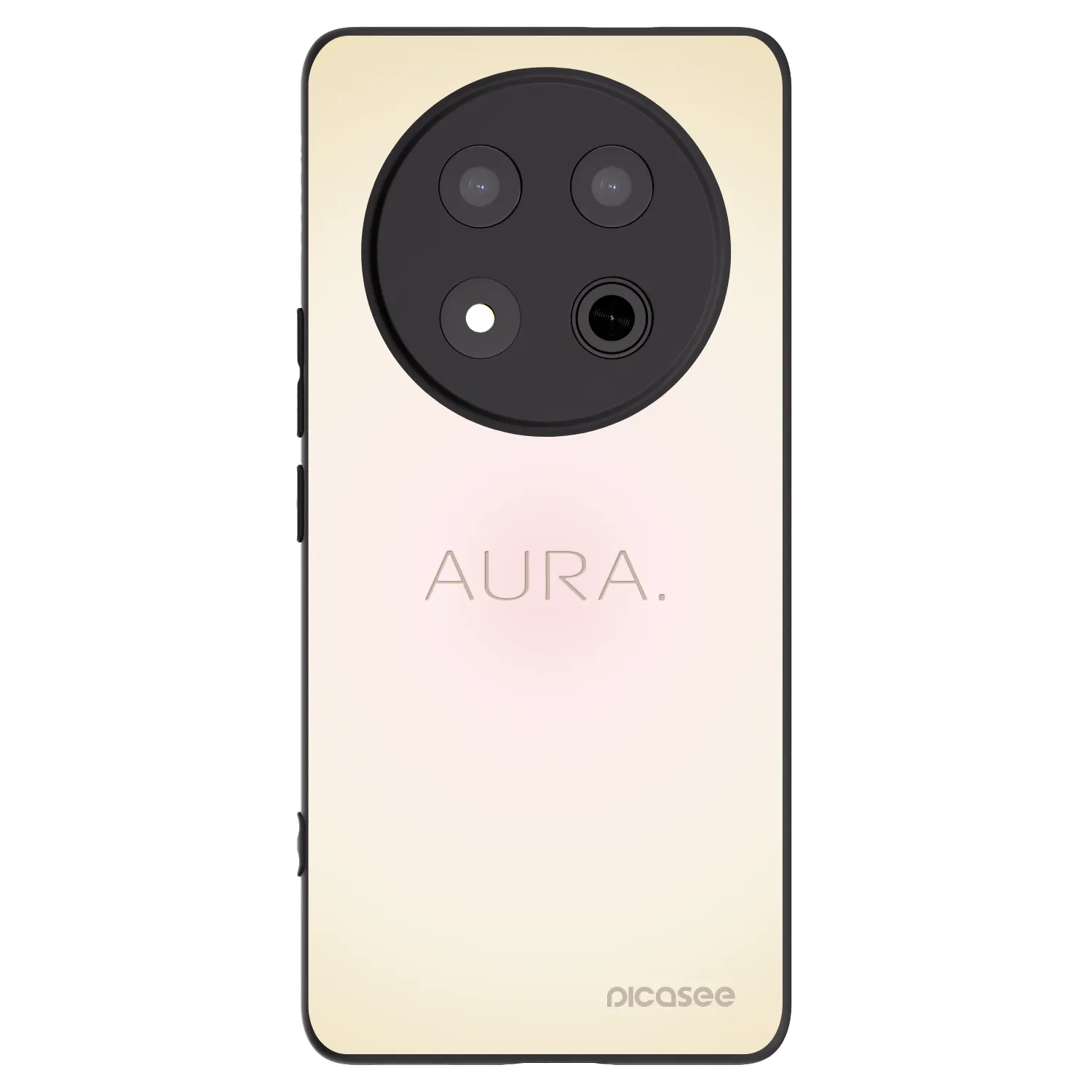Picasee silikónový čierny obal pre Honor Magic7 Lite 5G - Aura
