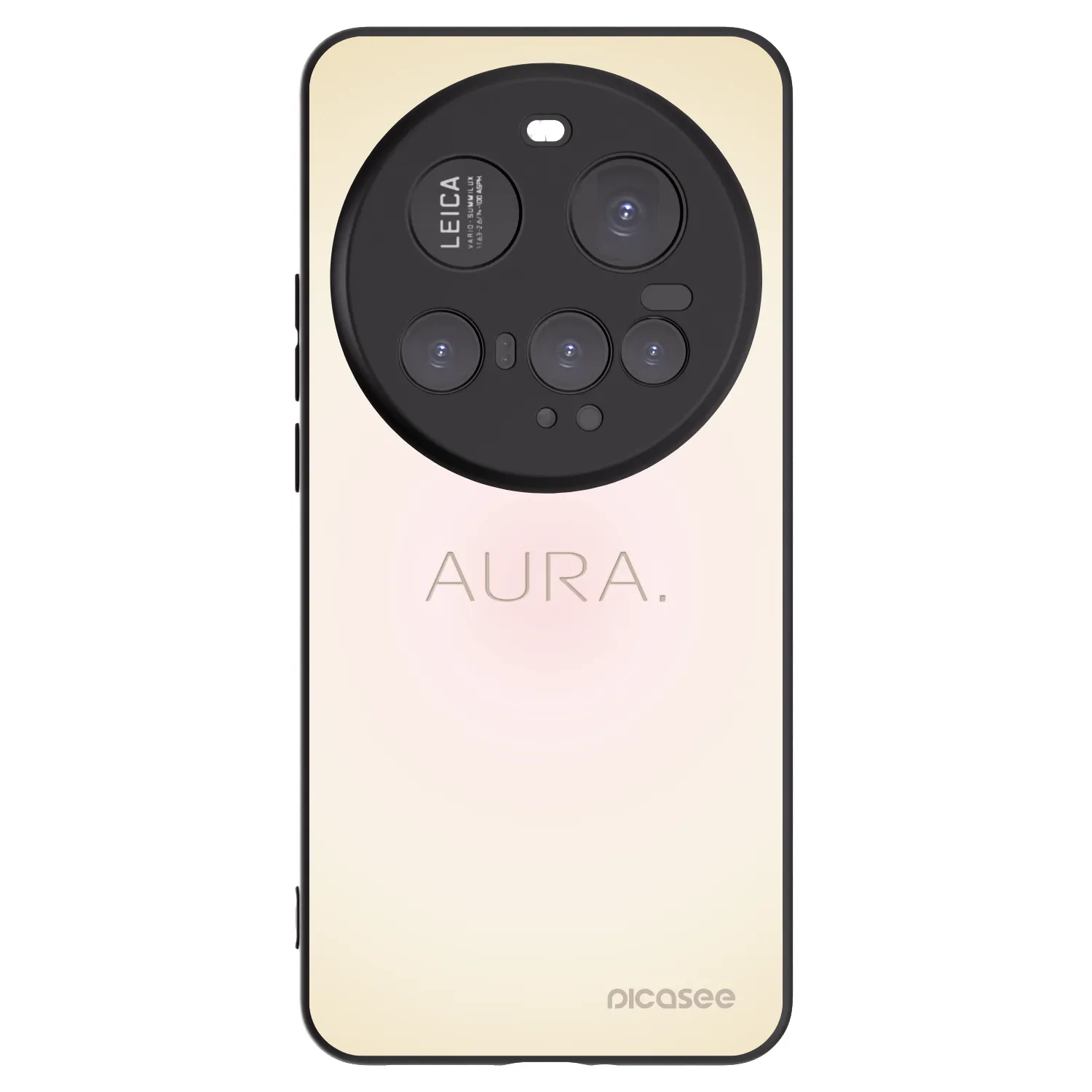Silikónový čierny obal pre Xiaomi 15 Ultra - Aura
