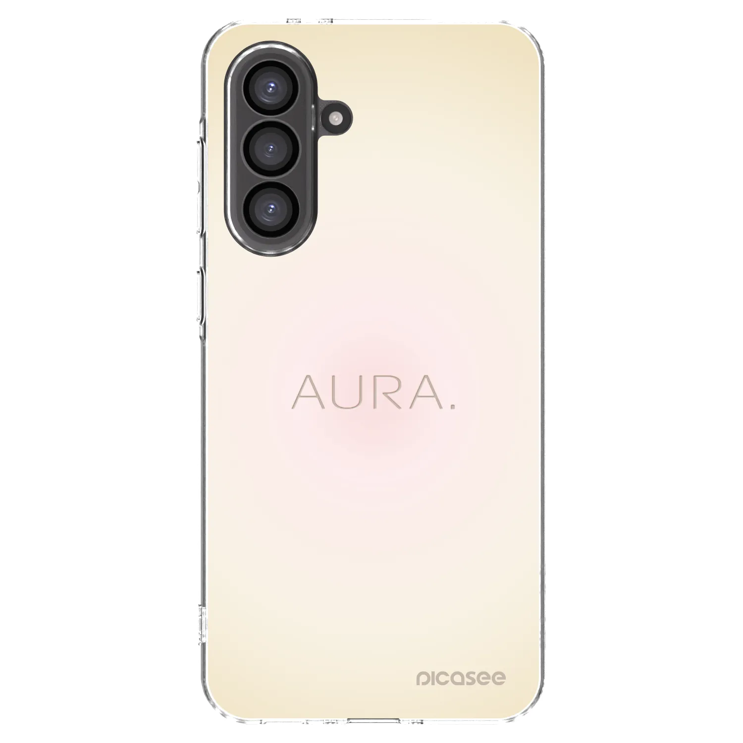 Picasee silikónový prehľadný obal pre Samsung Galaxy A56 5G A566B - Aura
