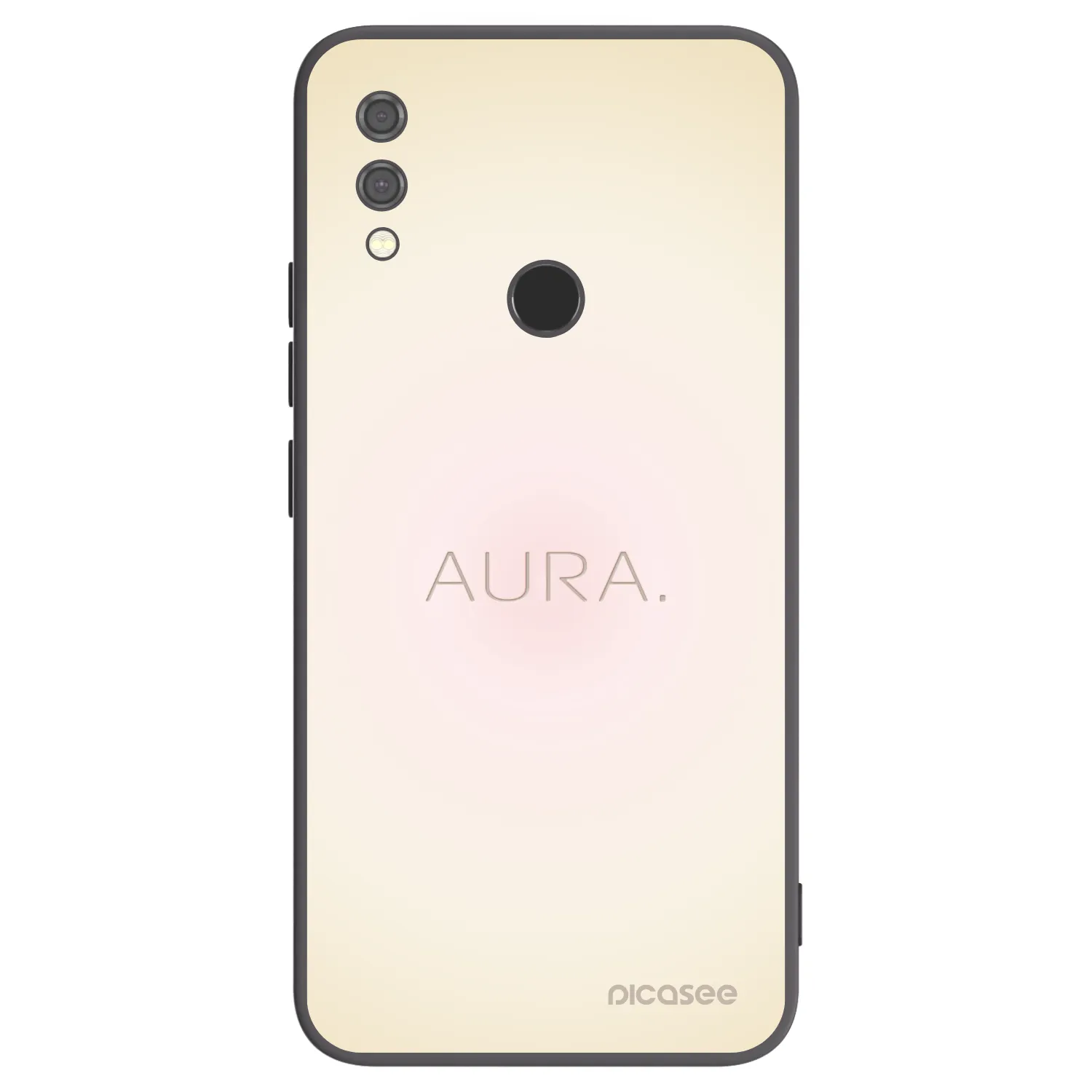 Silikónový čierny obal pre Xiaomi Redmi Note 7 - Aura