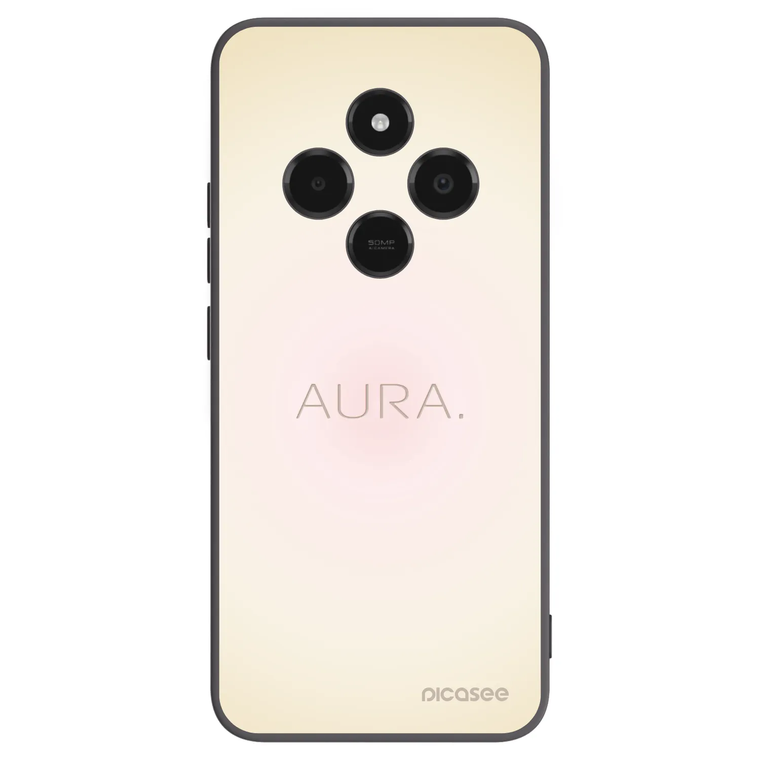 Silikónový čierny obal pre Xiaomi Poco C75 - Aura
