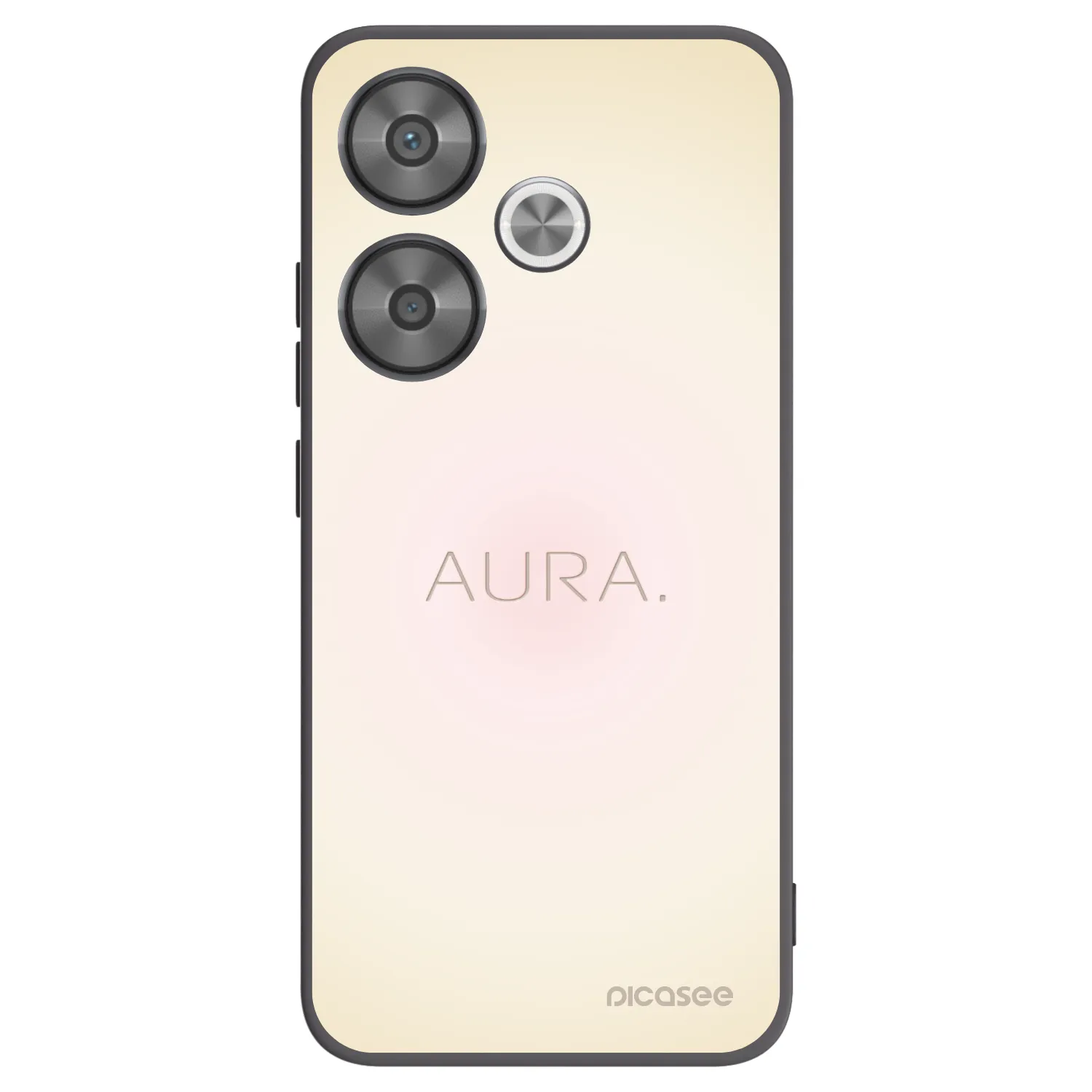 Silikónový čierny obal pre Xiaomi Poco F6 - Aura