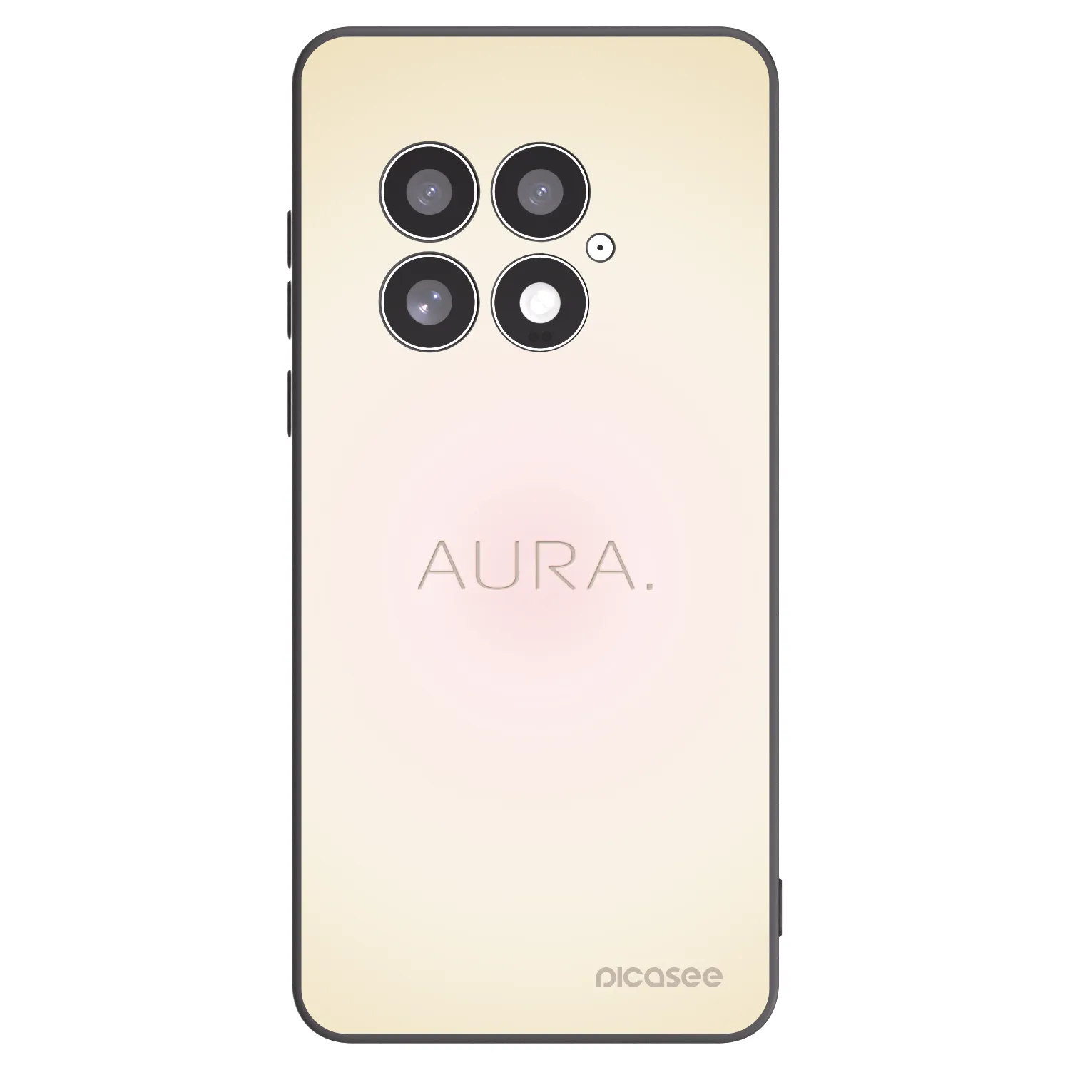 Picasee silikónový čierny obal pre OnePlus 13 5G - Aura