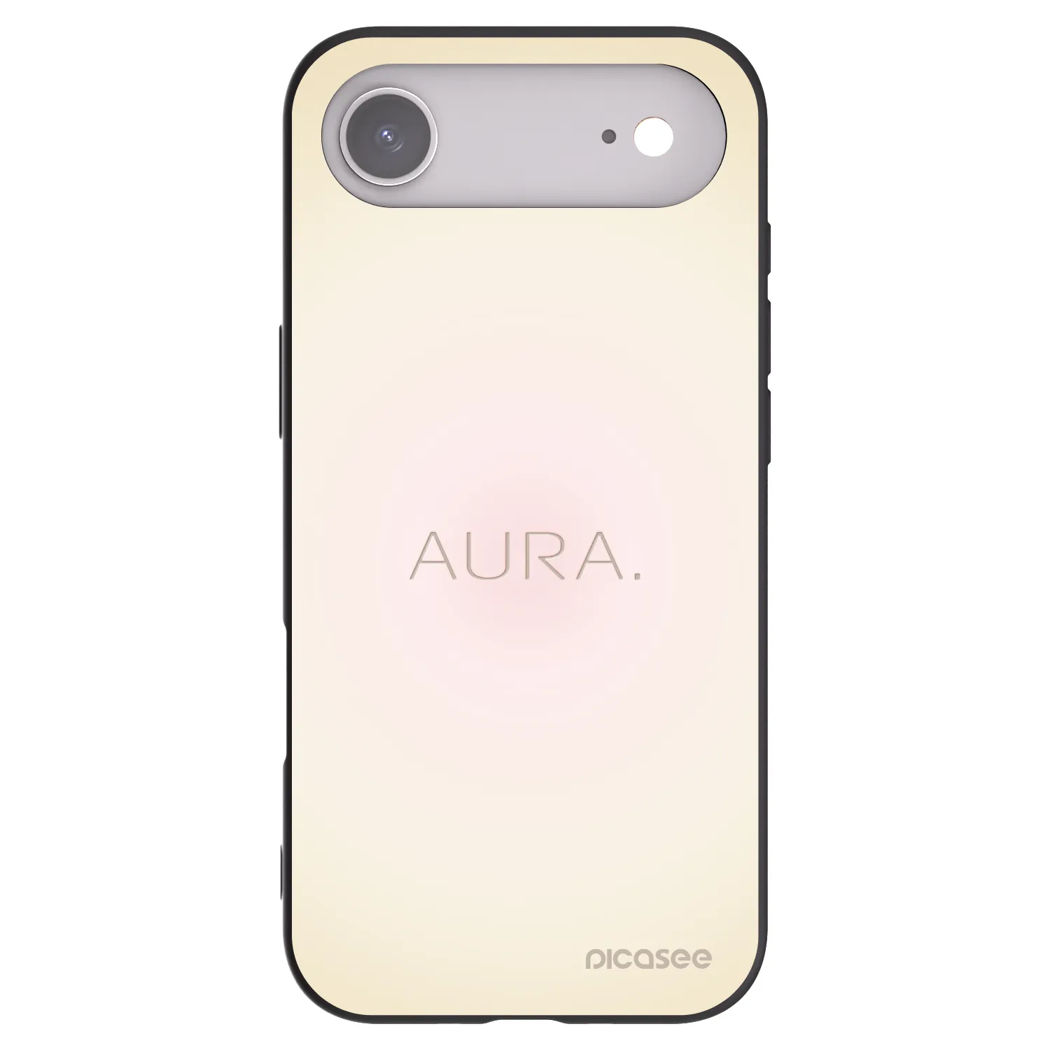 Silikónový čierny obal pre Apple iPhone Air - Aura