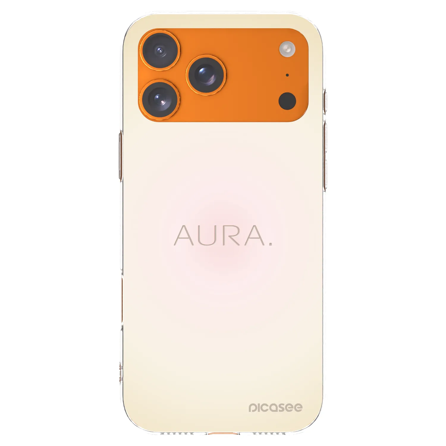 Silikónový prehľadný obal pre Apple iPhone 17 Pro Max - Aura