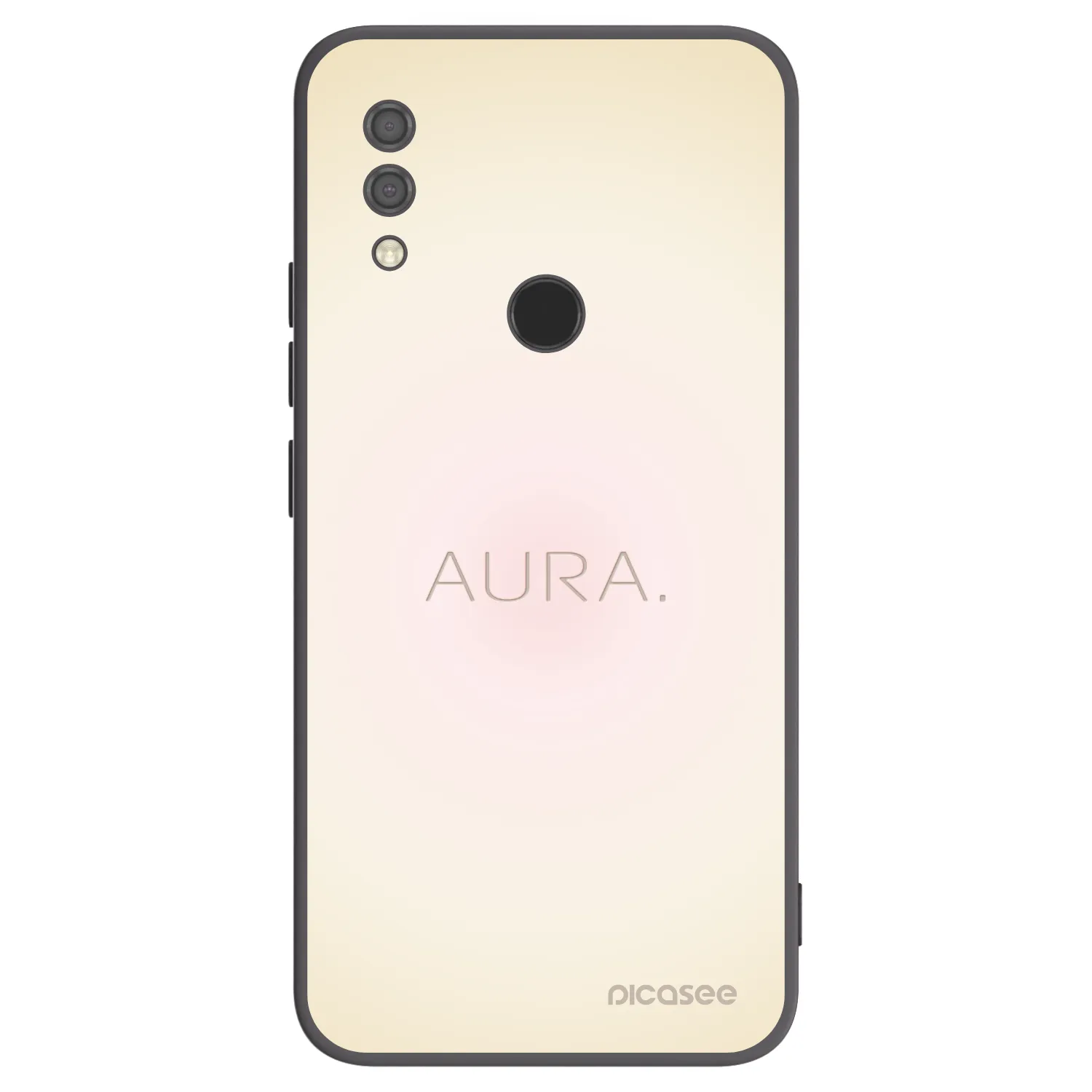 Picasee silikónový čierny obal pre Xiaomi Redmi 7 - Aura