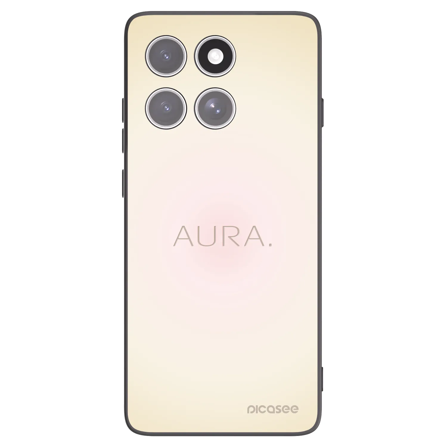 Silikónový čierny obal pre Motorola Edge 60 Pro - Aura