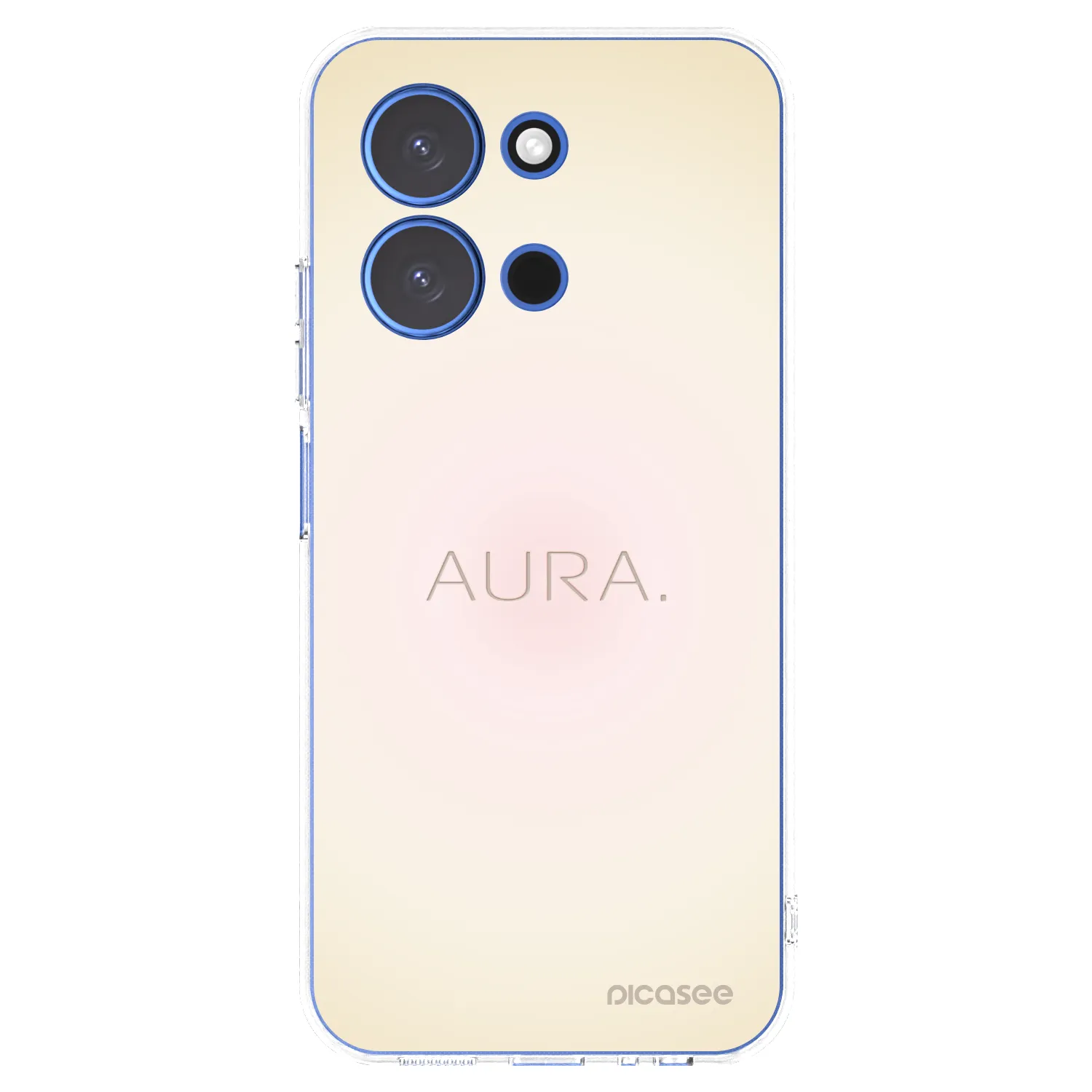 Silikónový prehľadný obal pre Xiaomi Redmi 15C 4G - Aura