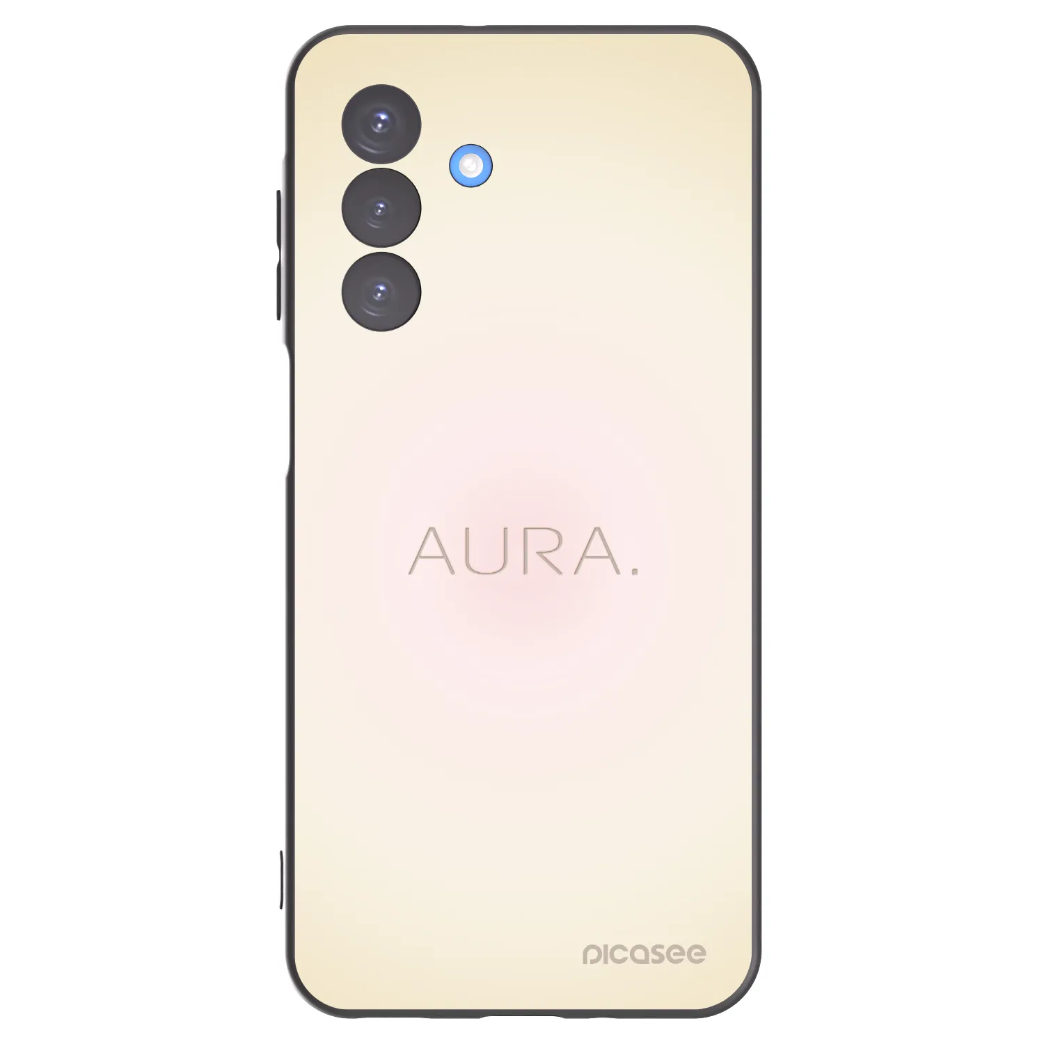 Picasee silikónový čierny obal pre Samsung Galaxy A17 5G - Aura
