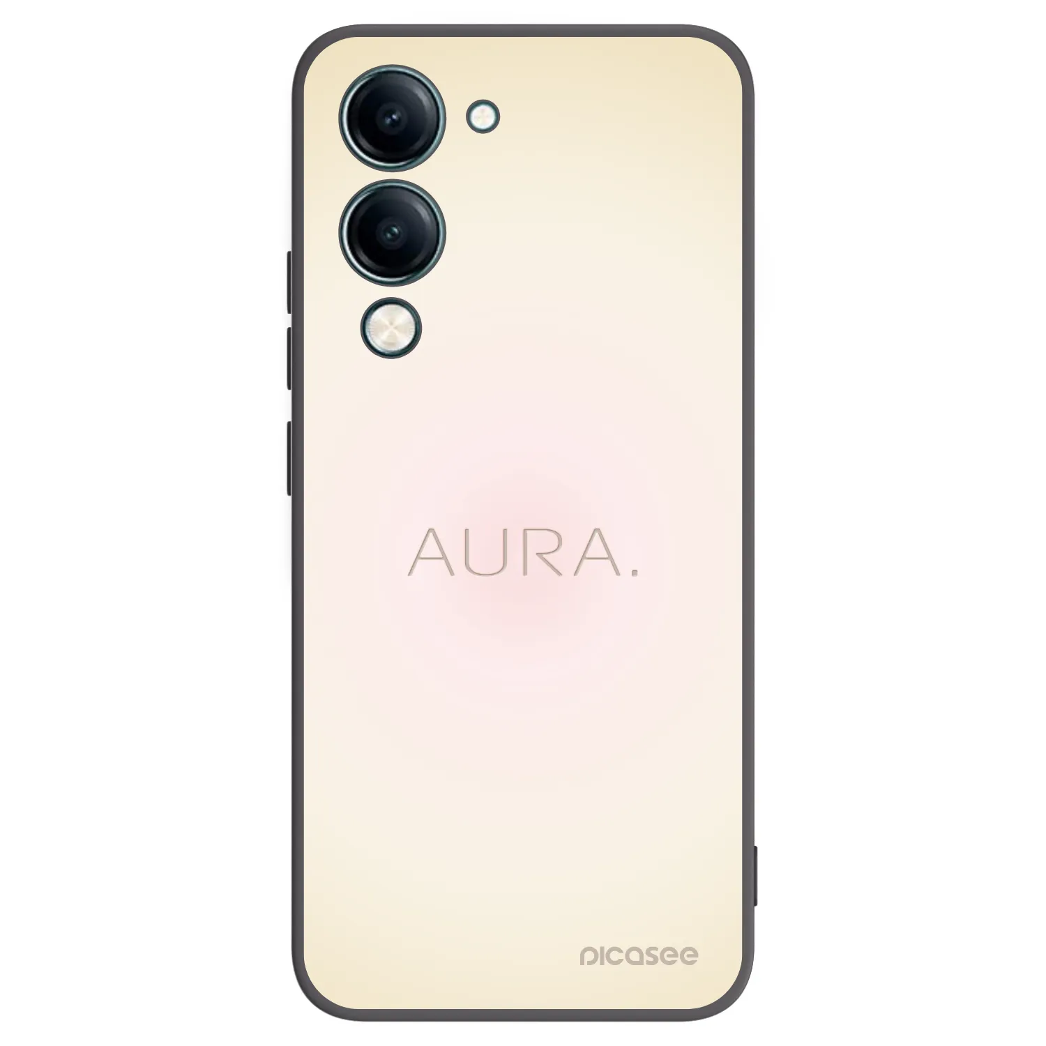 Picasee silikónový čierny obal pre Vivo Y29s 5G - Aura