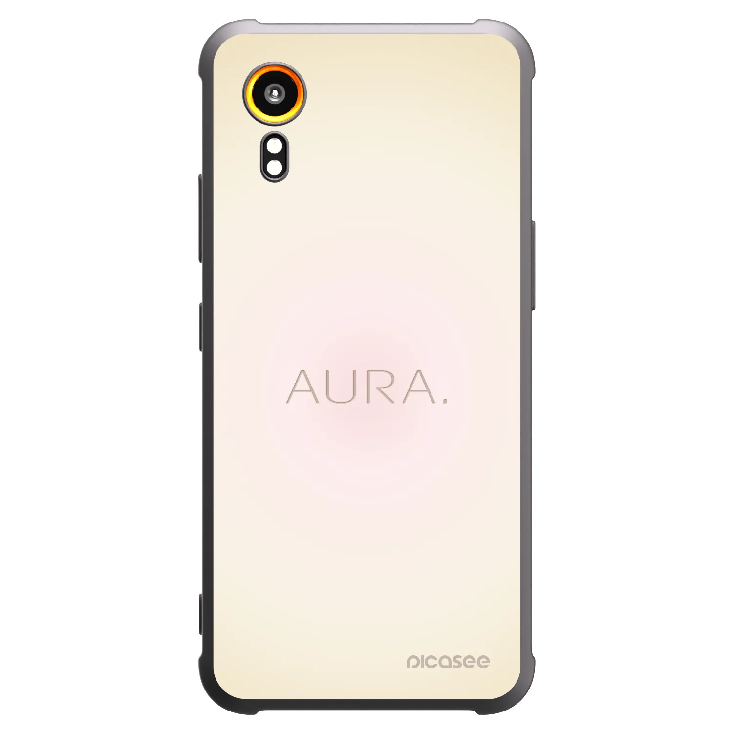 Picasee silikónový čierny obal pre Samsung Galaxy Xcover 7 - Aura