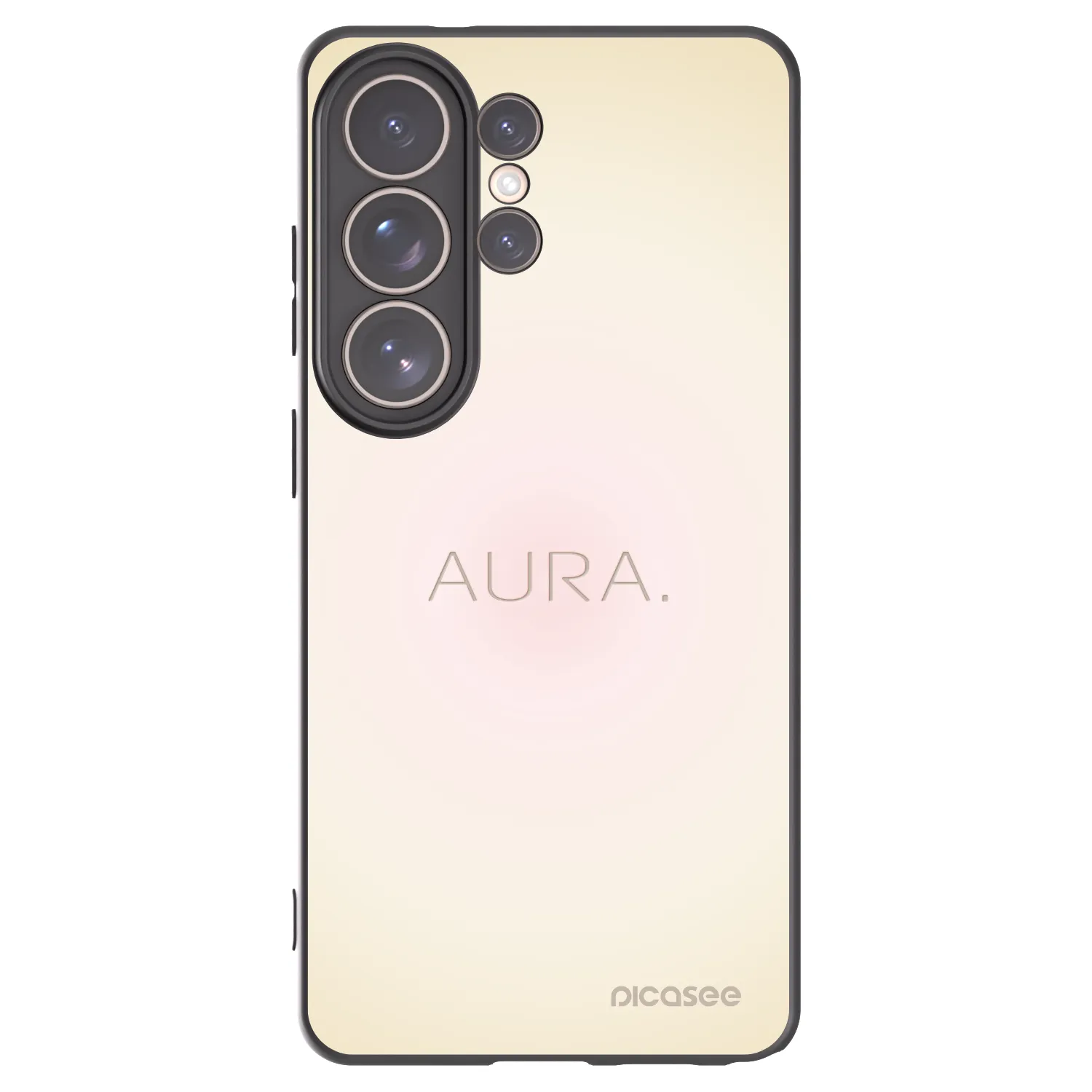 Picasee silikónový čierny obal pre Samsung Galaxy S26 Ultra - Aura