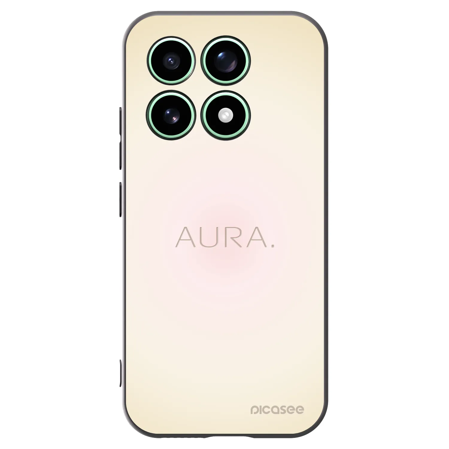 Silikónový čierny obal pre Xiaomi 17 - Aura