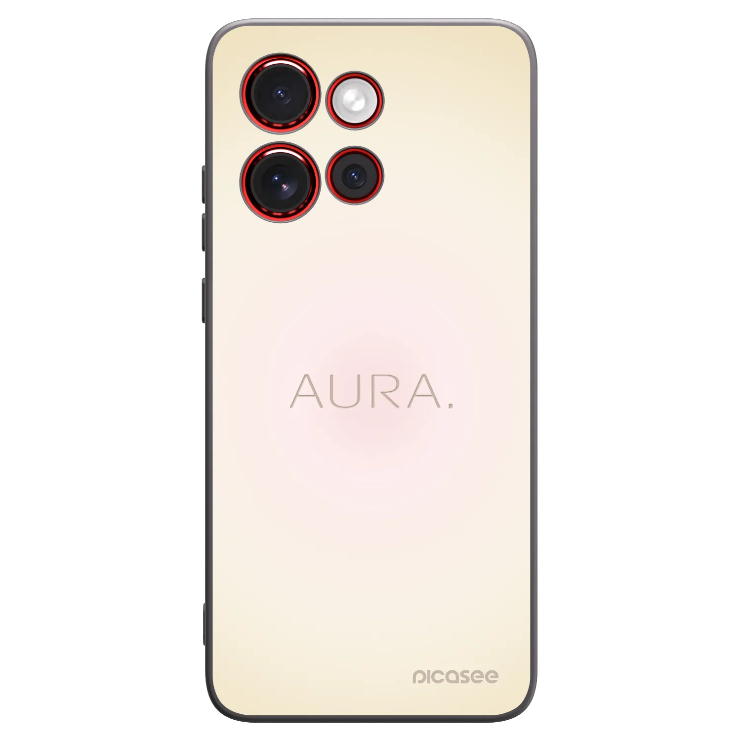 Picasee silikónový čierny obal pre Motorola Edge 60 Neo 5G - Aura