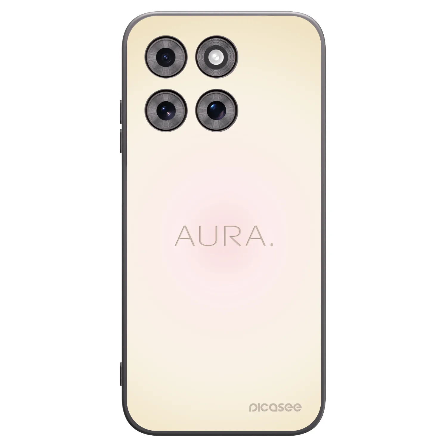 Picasee silikónový čierny obal pre Motorola Moto G77 - Aura