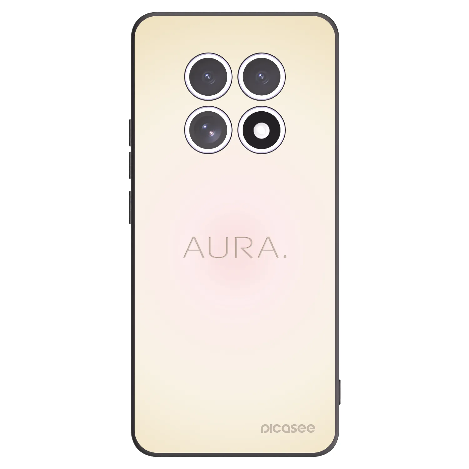 Picasee silikónový čierny obal pre Xiaomi Redmi Note 15 5G - Aura