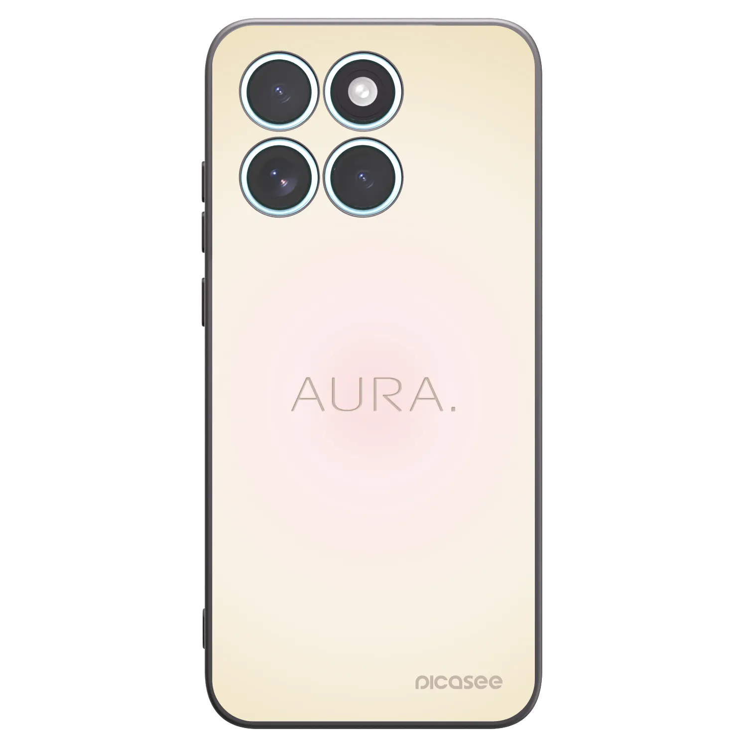 Picasee silikónový čierny obal pre Motorola Edge 70 Fusion - Aura