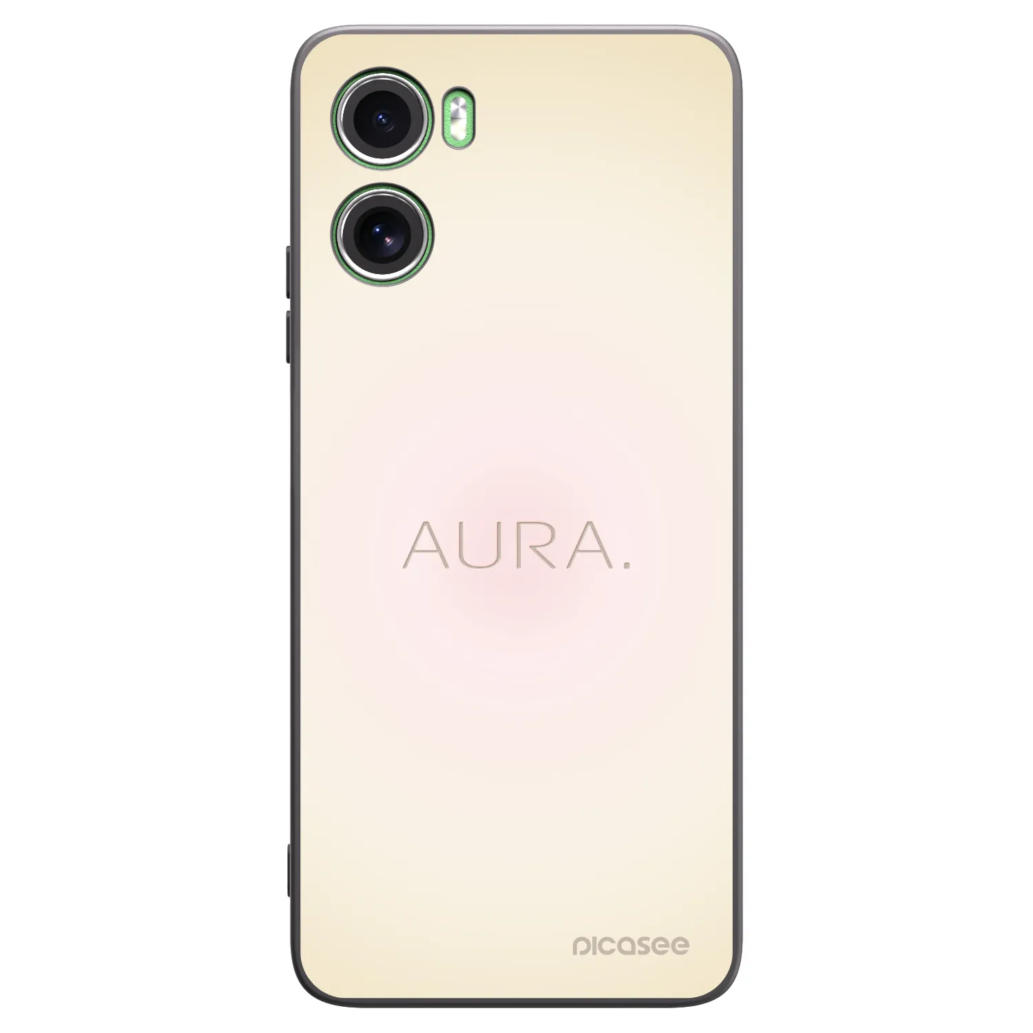 Picasee silikónový čierny obal pre Motorola Moto G06 - Aura