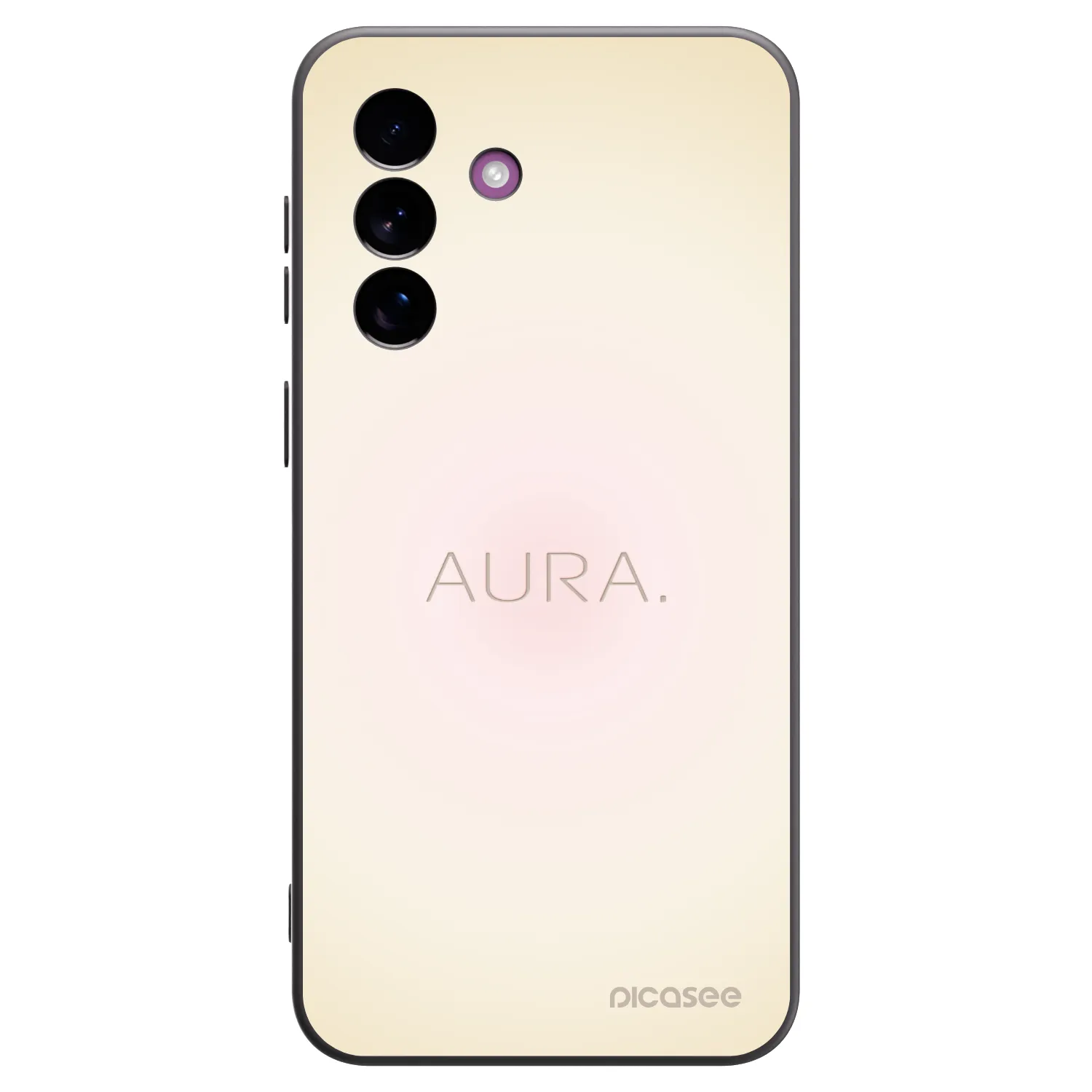 Picasee silikónový čierny obal pre Samsung Galaxy A37 - Aura